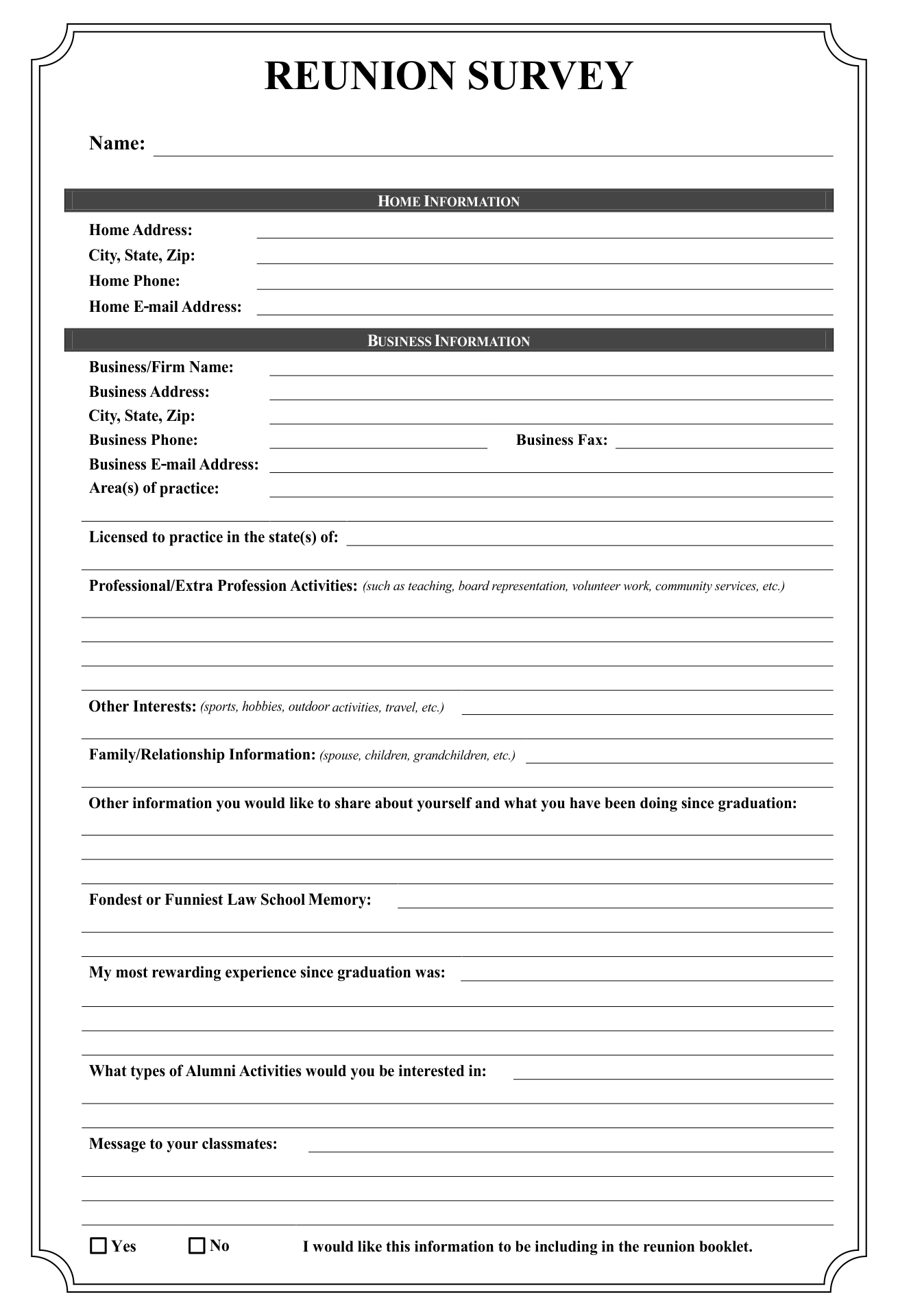 Free Family Reunion Survey Templates Free Printable Templates free-family-reunion-survey-templates-free-printable-templates