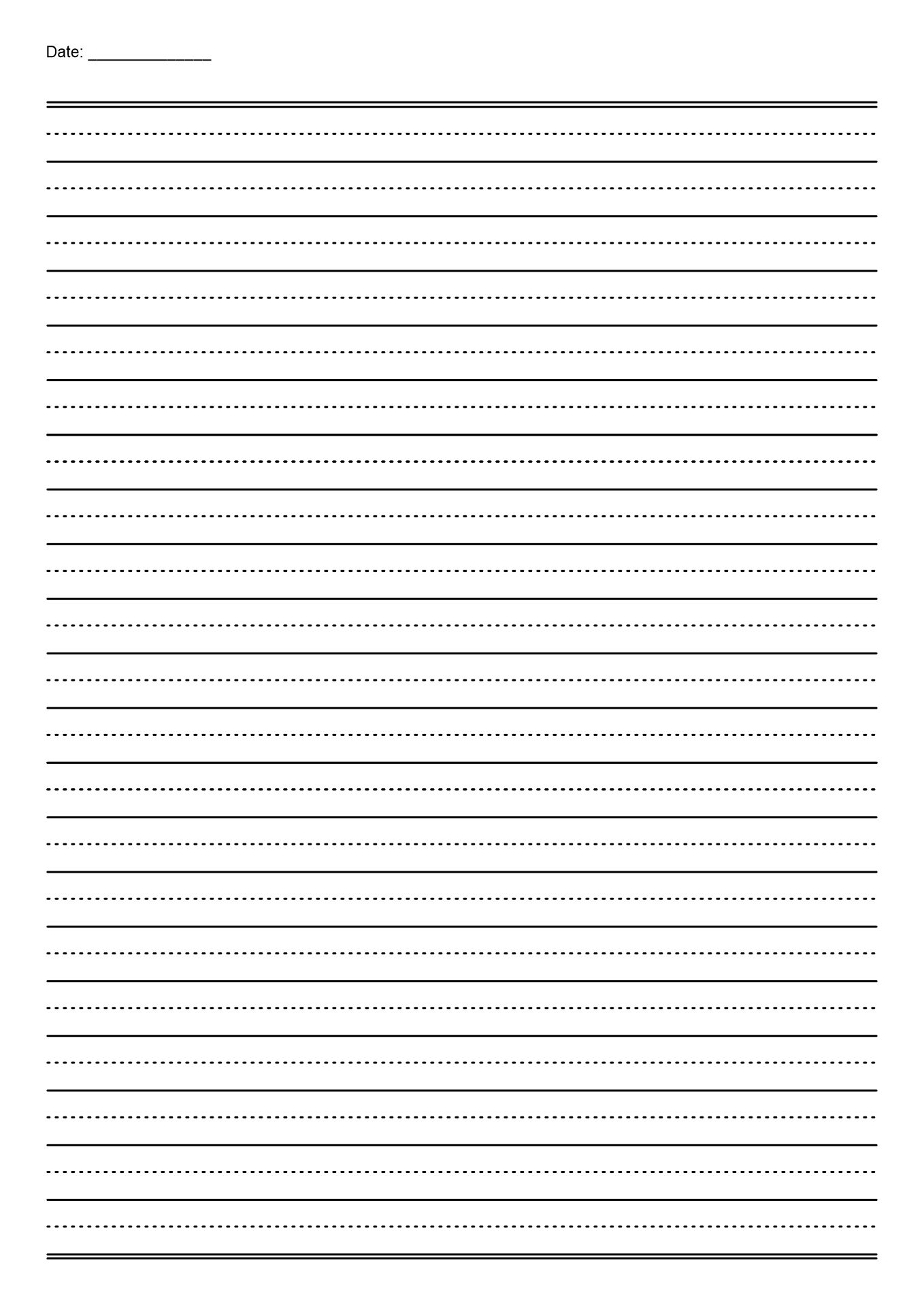Handwriting Paper Template 10 Free PDF Printables Printablee All Handwriting Paper Template 10 Free PDF Printables Printablee All