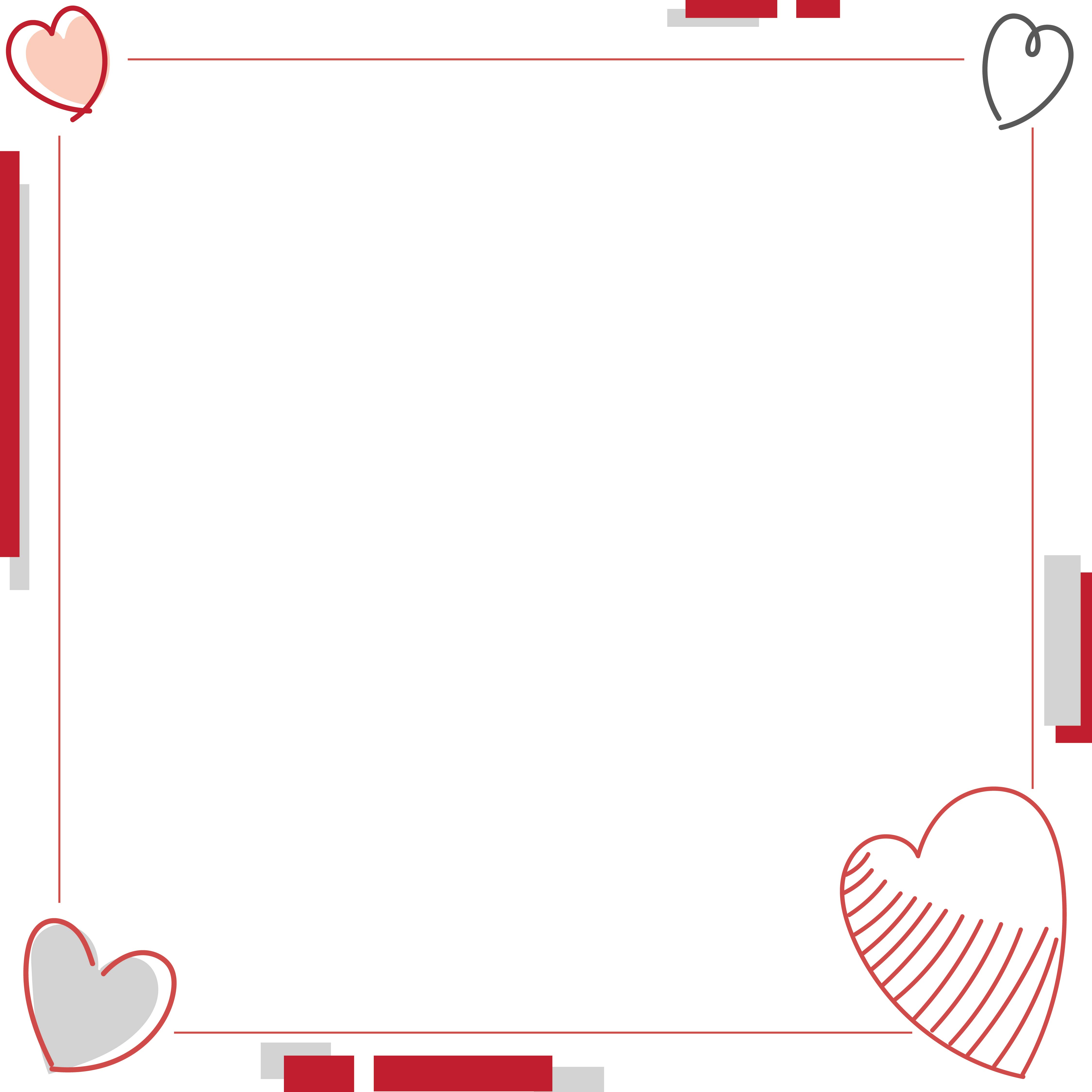 Printable Valentine Stationery Template