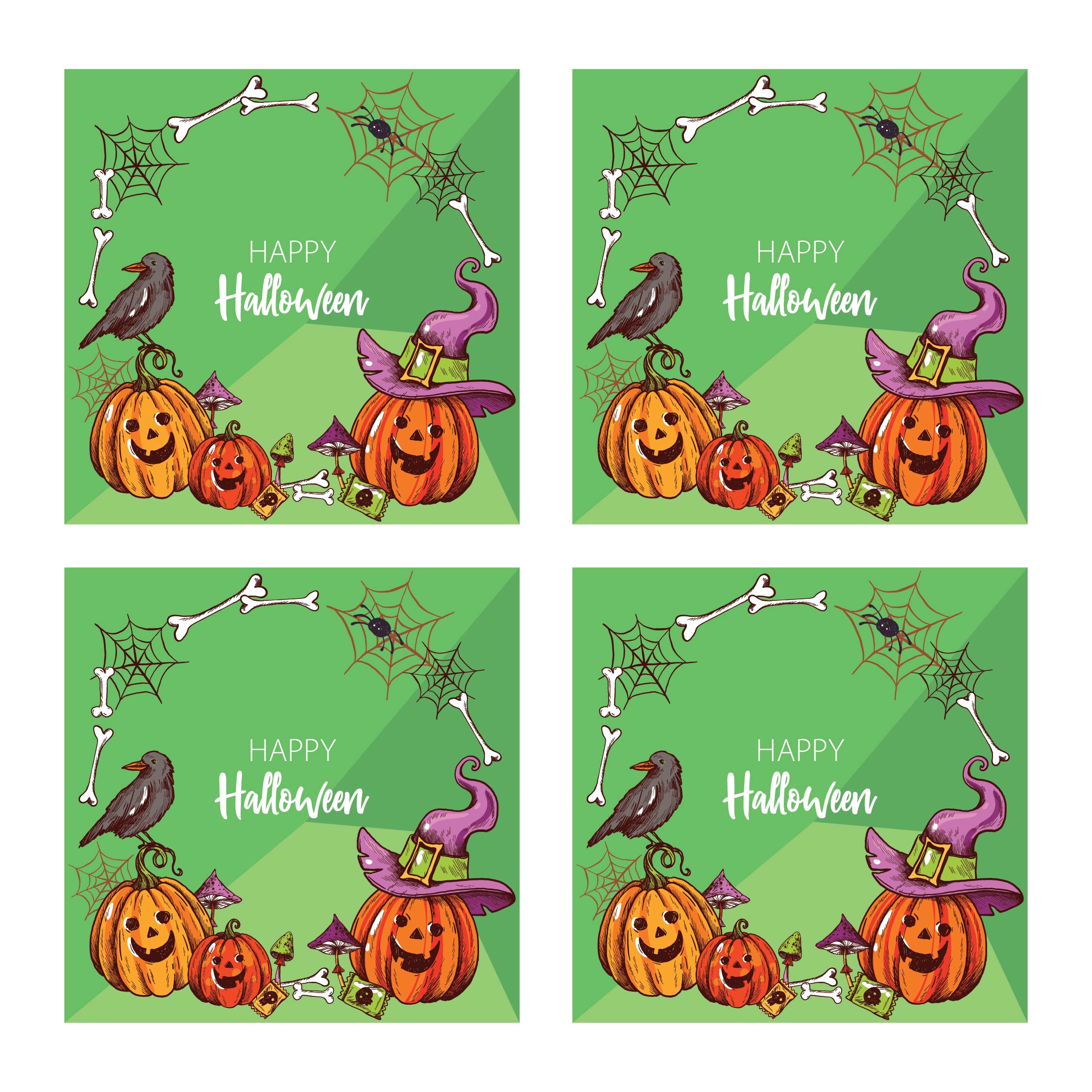 Happy Halloween Tags Printable Free