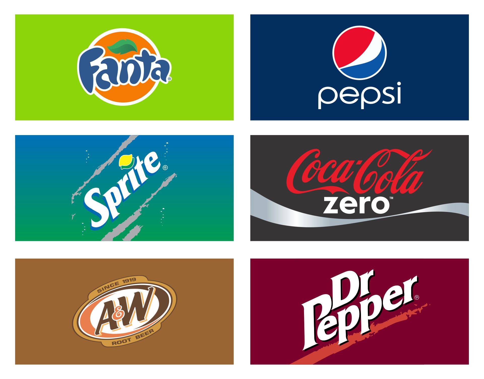 Vending Machine Soda Labels Printable