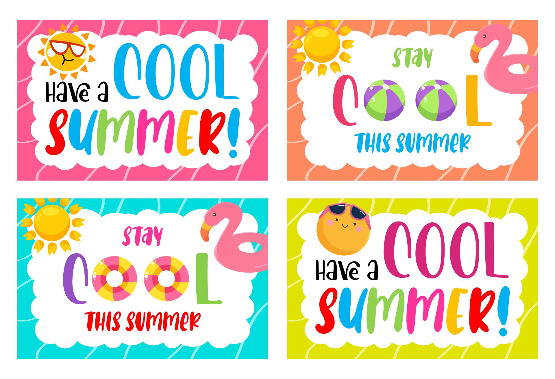 Stay Cool This Summer Printable Stay Cool This Summer Printable