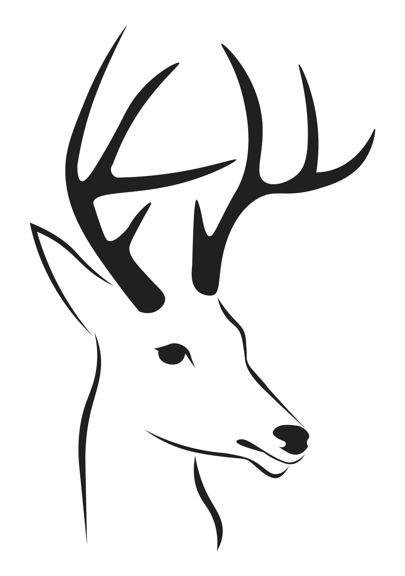 Deer Pumpkin Carving Patterns 6 Free PDF Printables Printablee