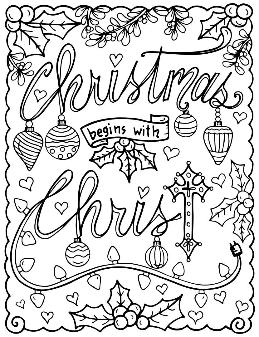 Religious Christmas Printables Free