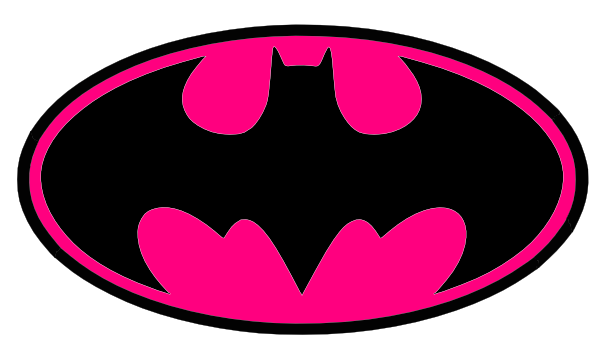 Pink Batman Logo