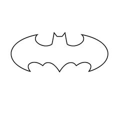 Printable Batman Symbol Template