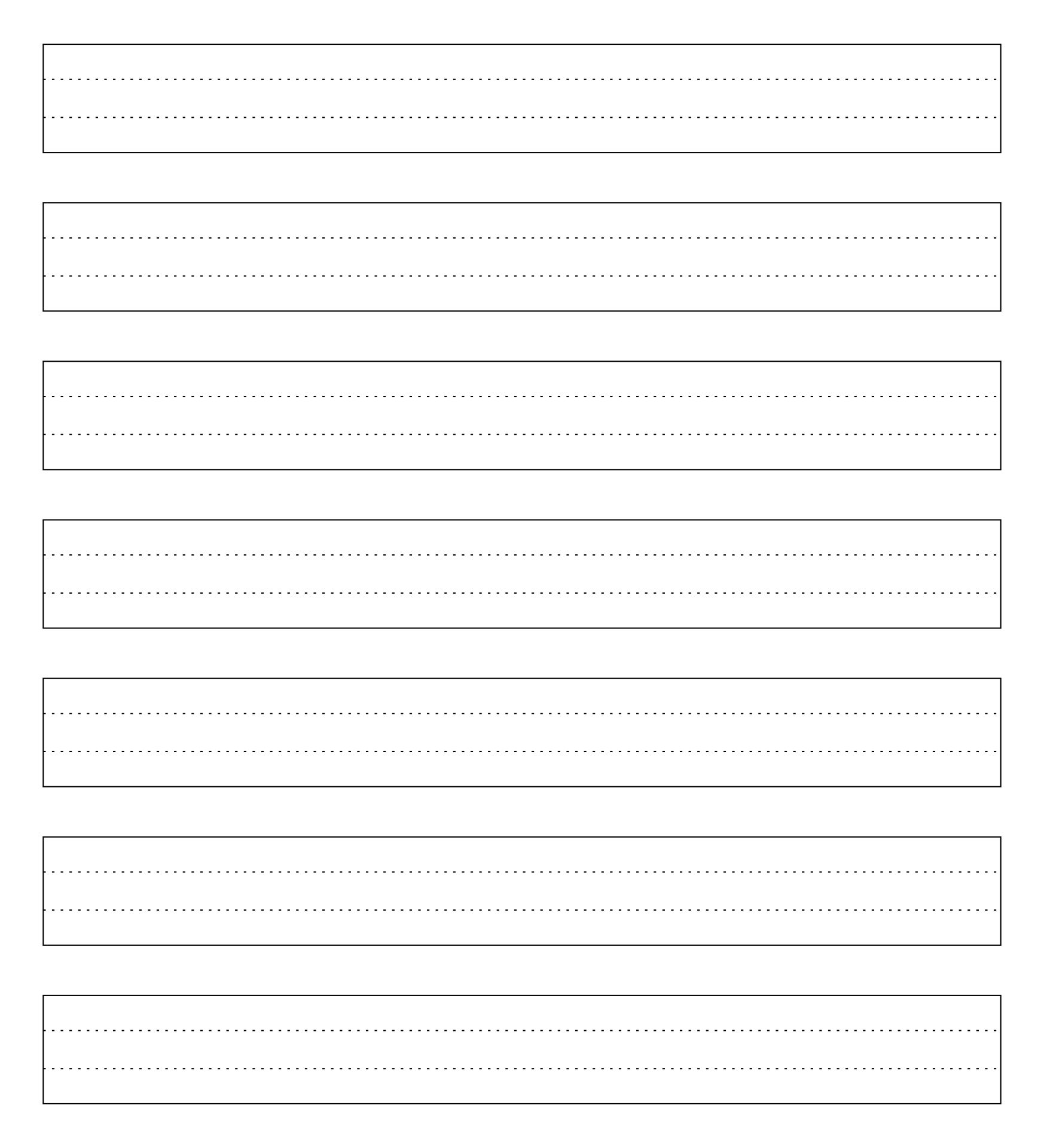 10 Best Standard Printable Lined Writing Paper