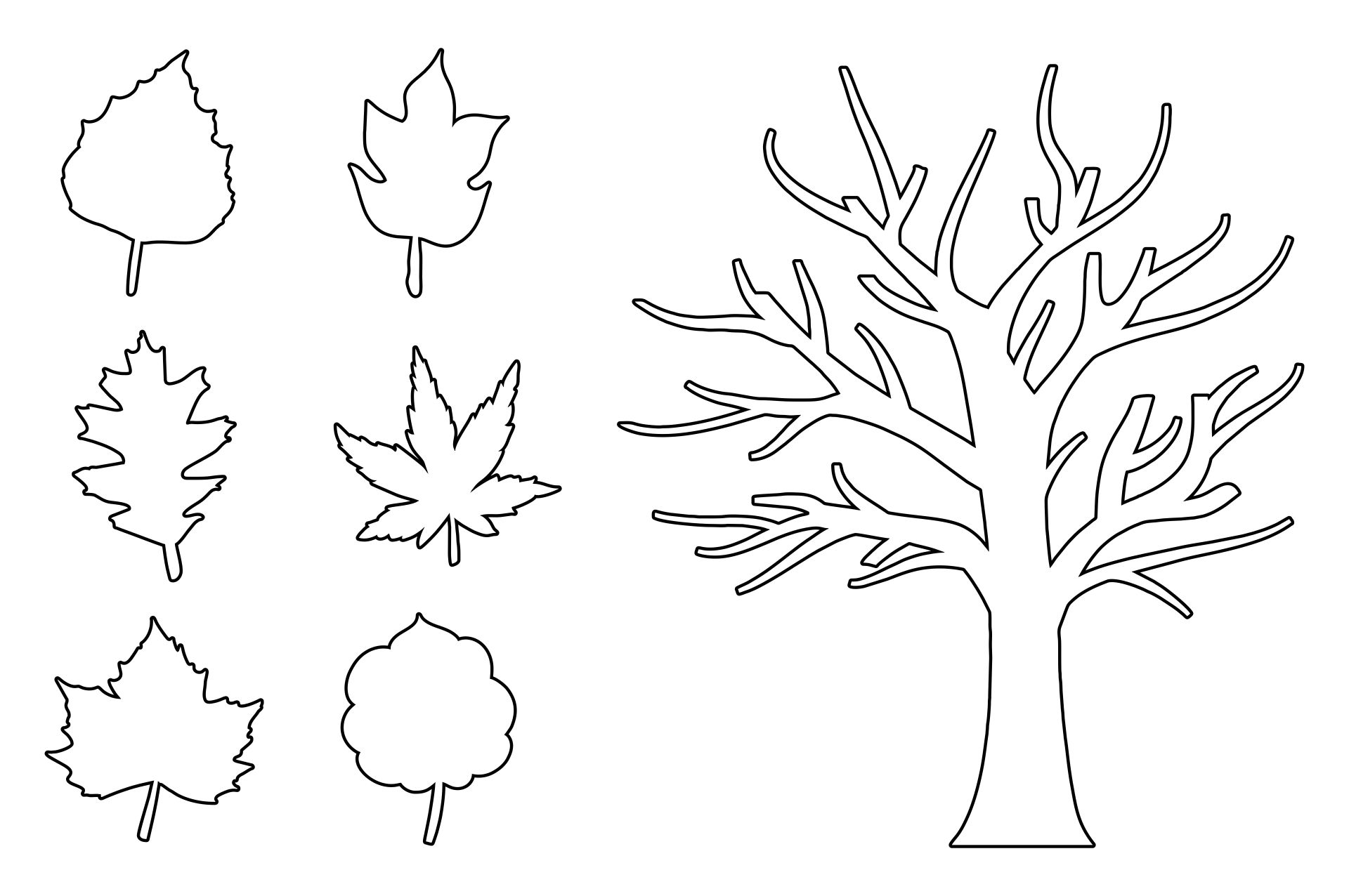 Thanksgiving Tree Printable