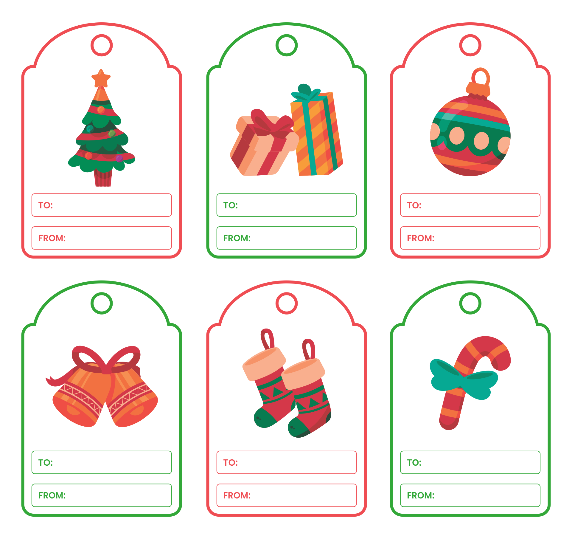 10-best-blank-printable-tags-labels-christmas-printablee