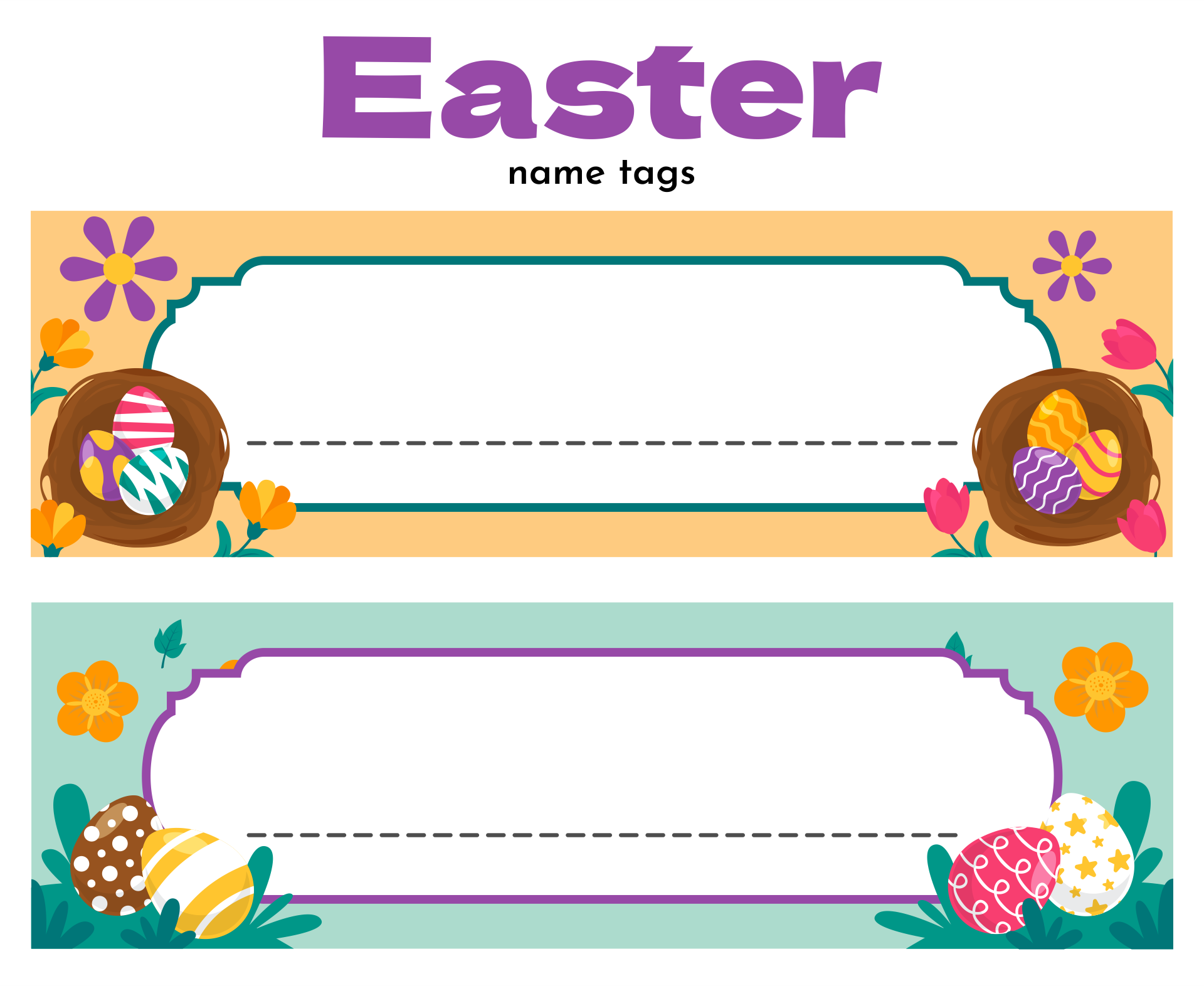 Christian Easter  Printable Tags