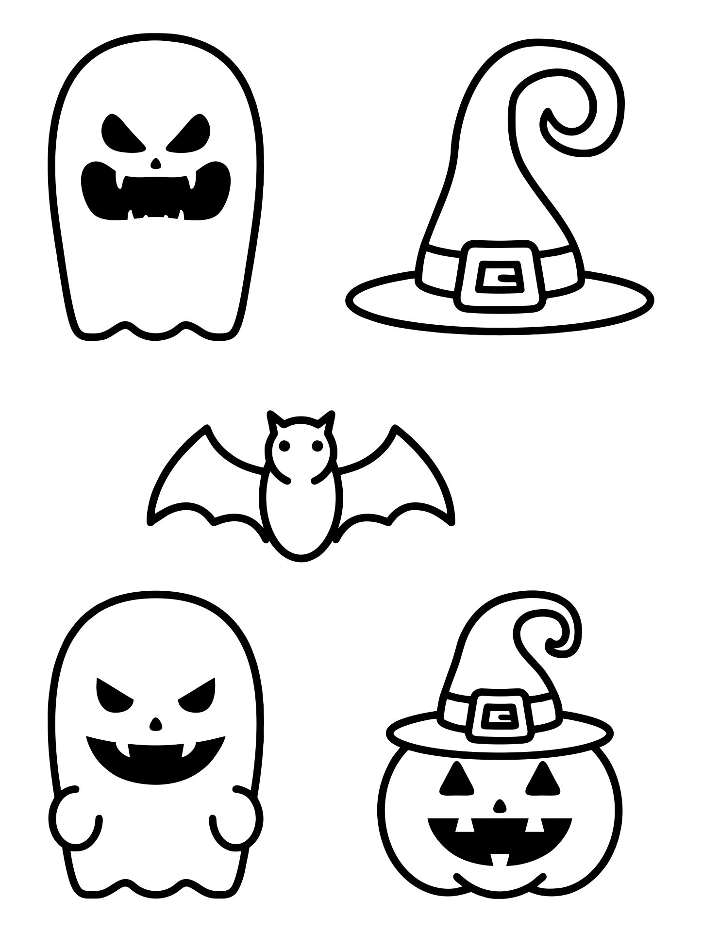 Free Printable Halloween Stencils For Kids Free Printable Halloween Stencils For Kids