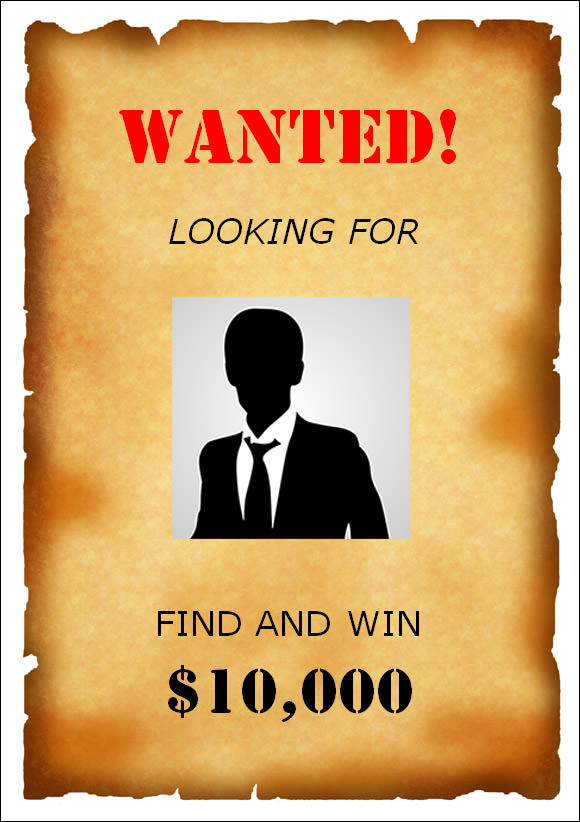 Wanted Photo Template