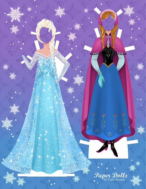 8 Best Images of Elsa Frozen Paper Dolls Printable Free - Elsa Frozen ...