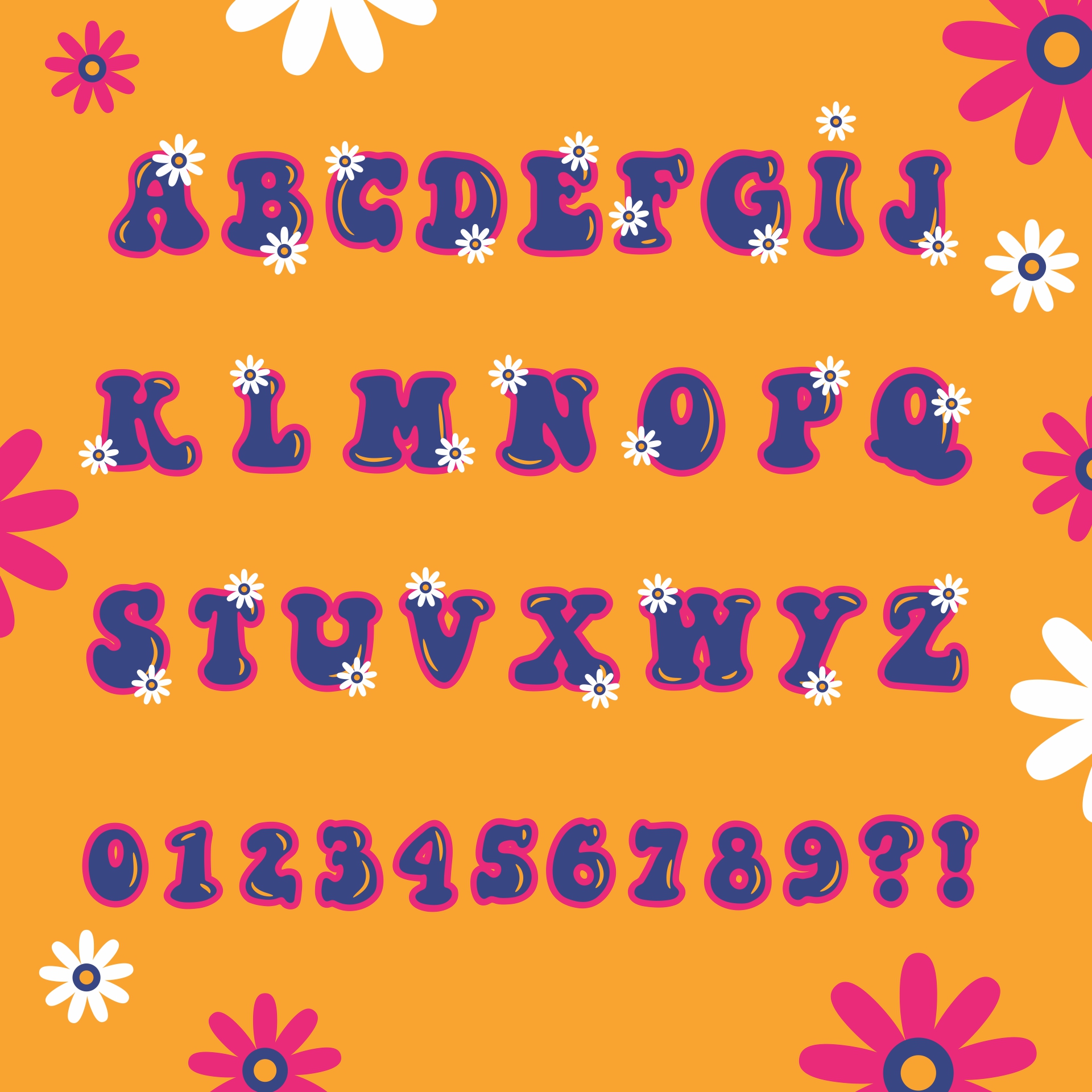 9 best cute printable bubble letters printableecom