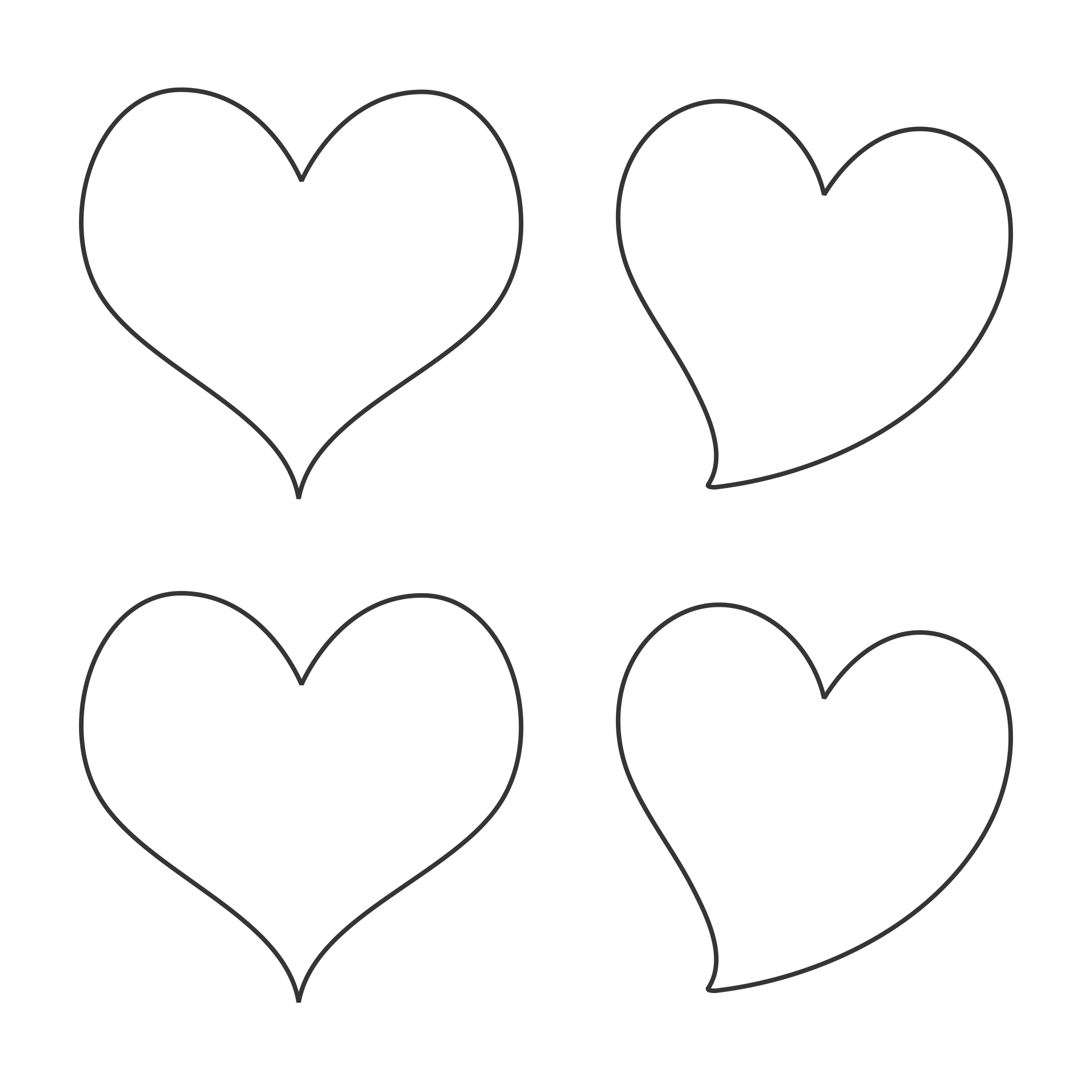 7 Best 3 Inch Heart Template Printable PDF For Free At Printablee