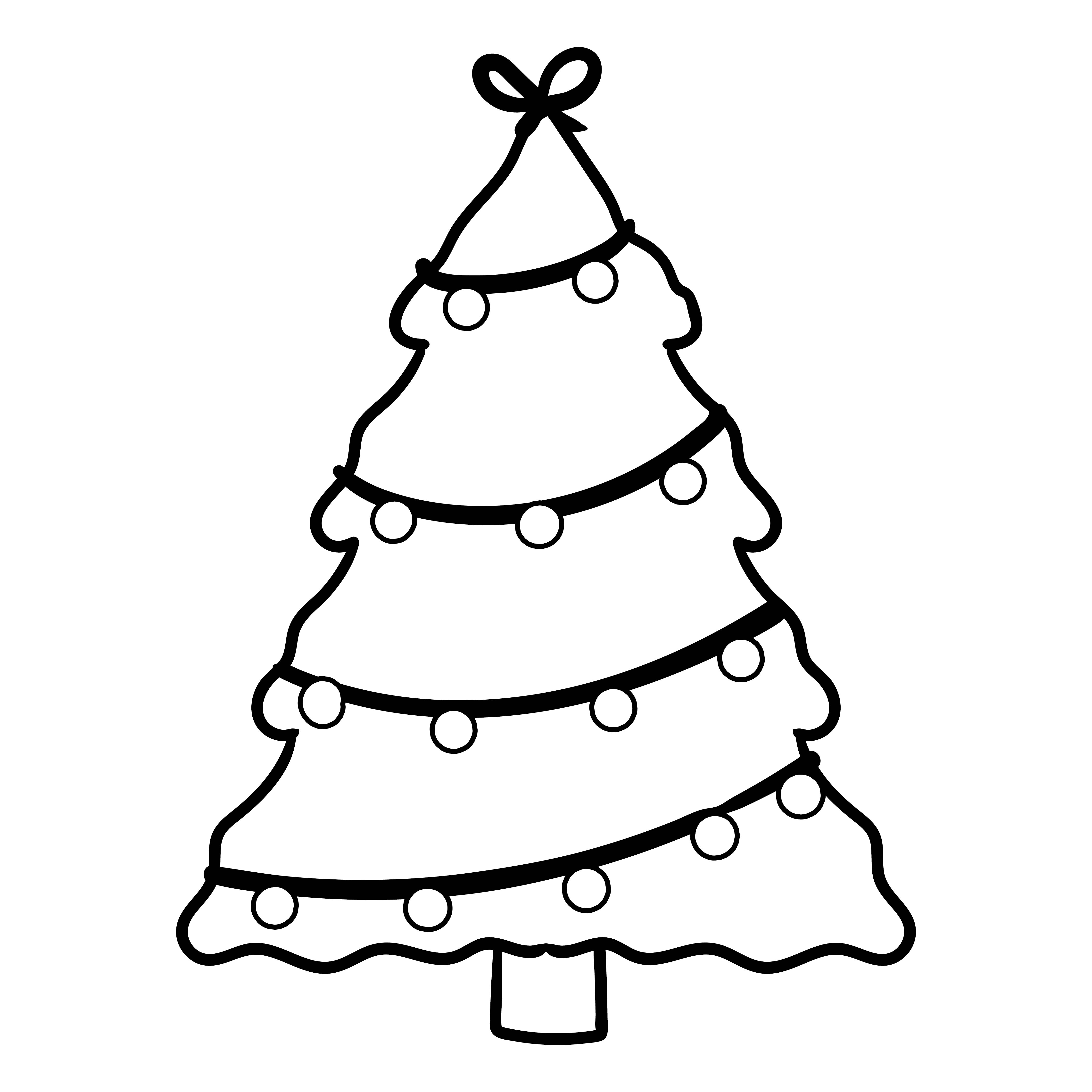 10 Best Free Printable Christmas Tree Pattern PDF For Free At Printablee
