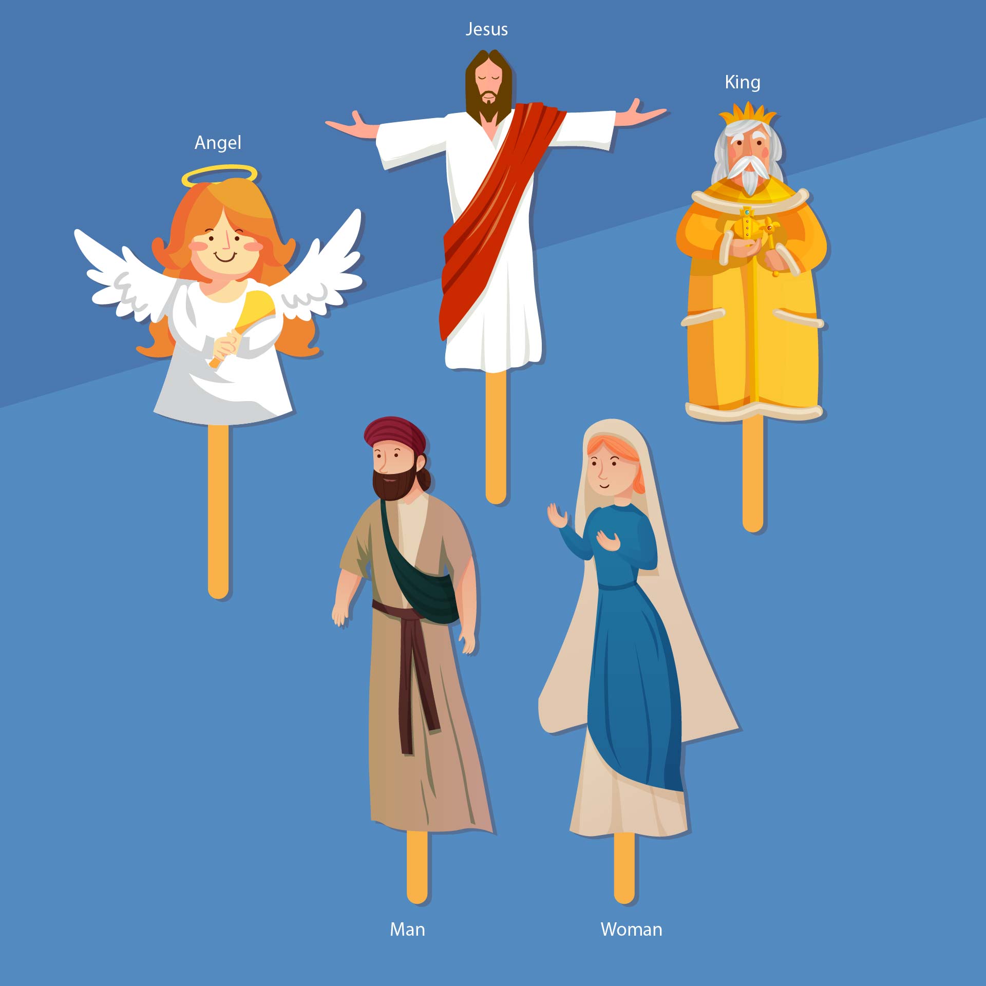 Printable Bible Figures