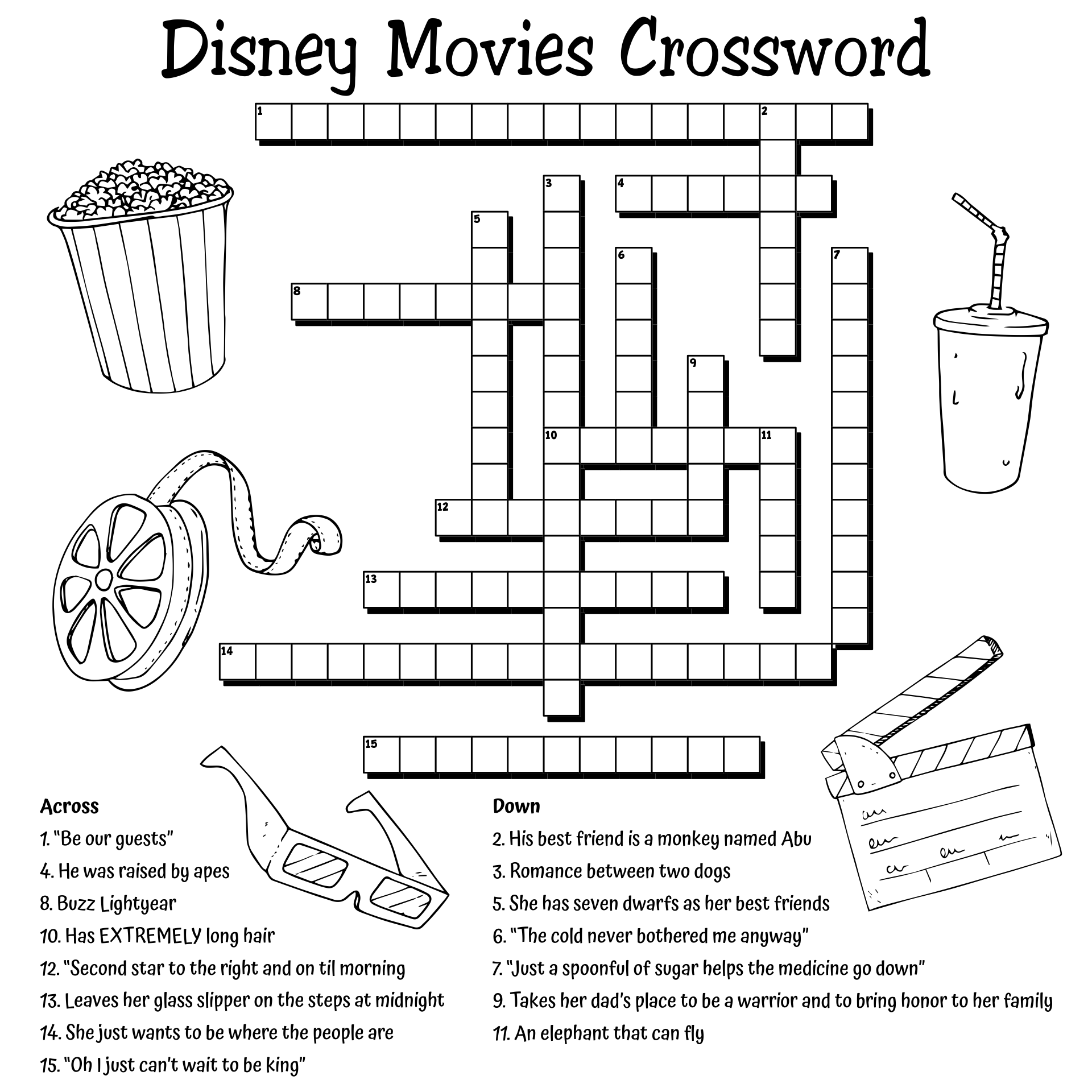Free Printable Crosswords Puzzles