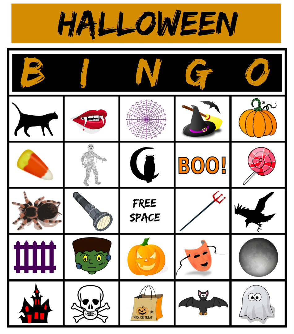 Printable Halloween Bingo