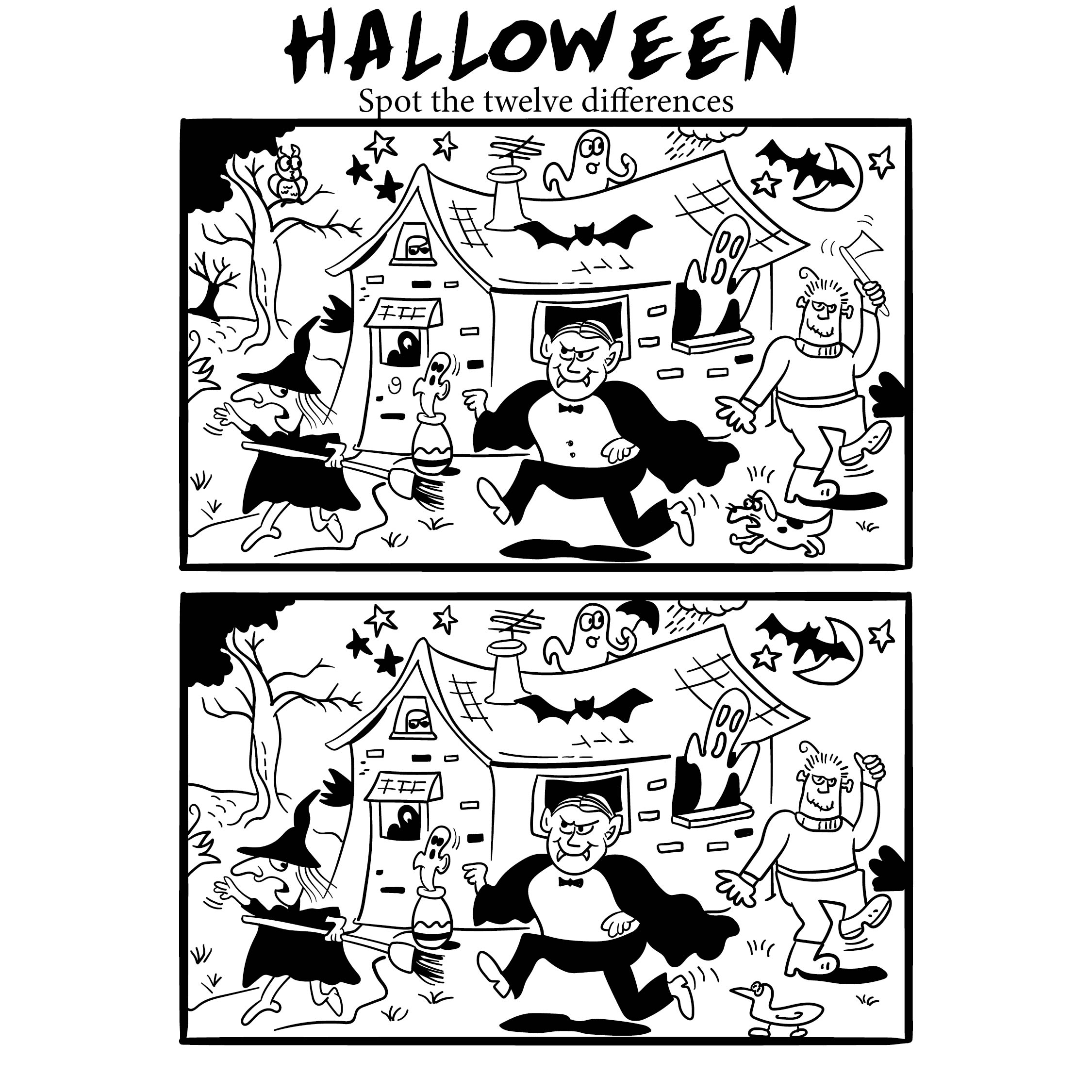 Free Printable Highlights Hidden Pictures Halloween