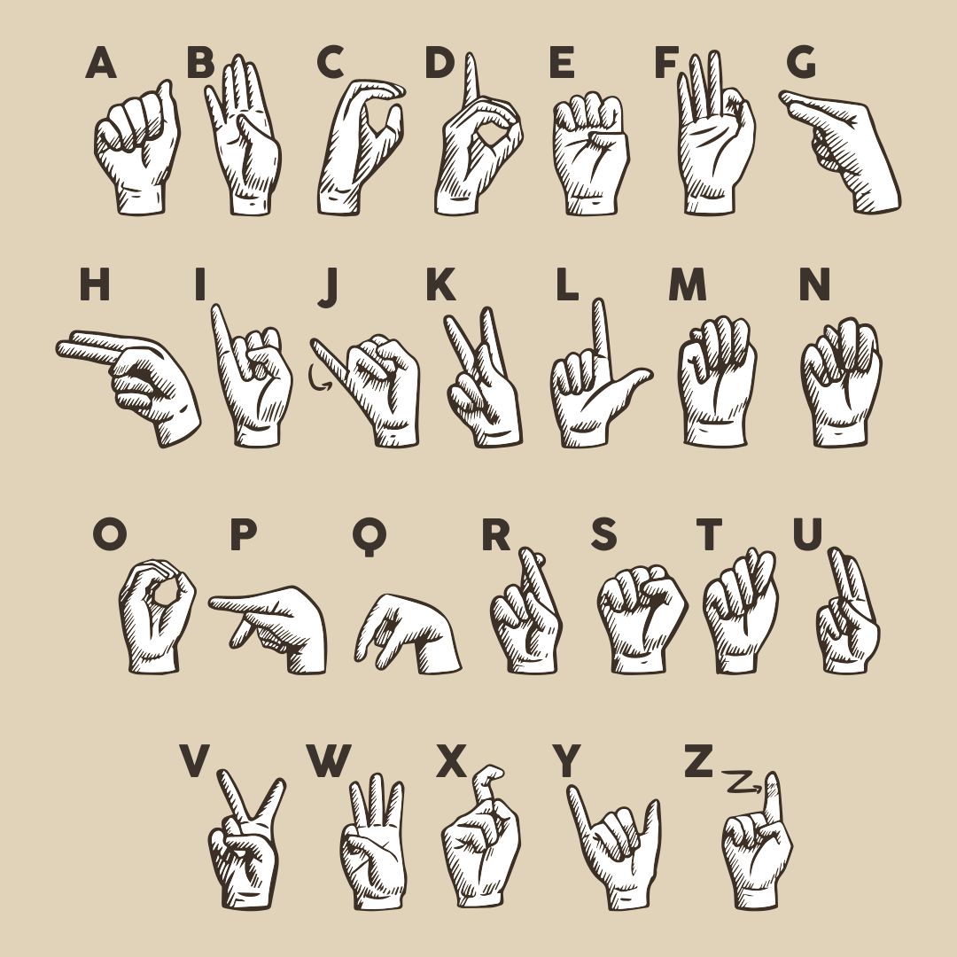 Printable Sign Language Alphabet Chart