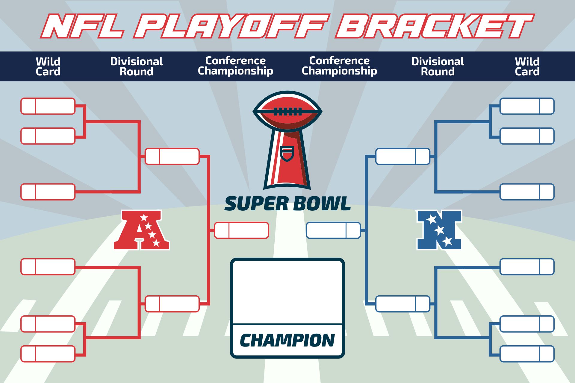 Printable NFL Playoff Schedule