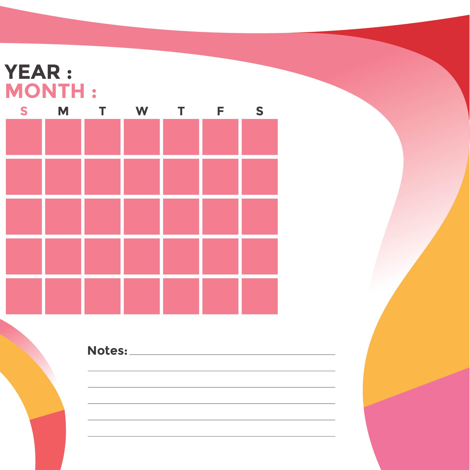 October 2015 Calendar Printable