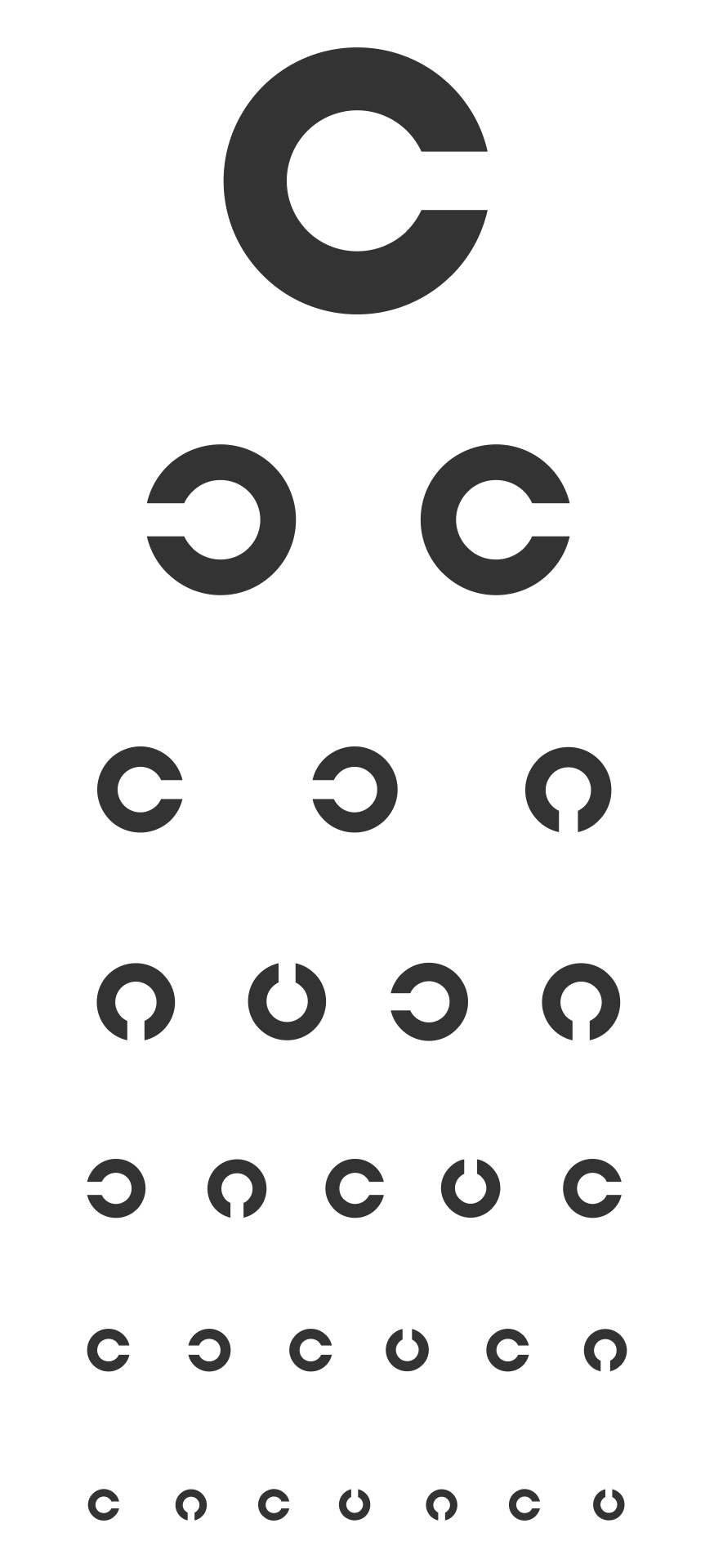 Free Printable Kindergarten Eye Chart PRINTABLE TEMPLATES