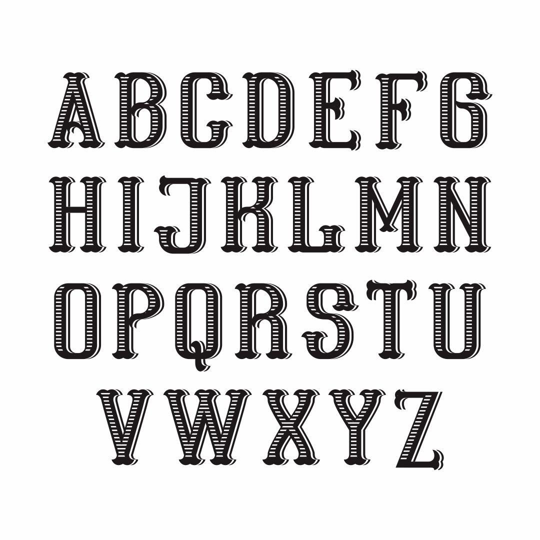 10 Best Large Printable Font Templates - printablee.com
