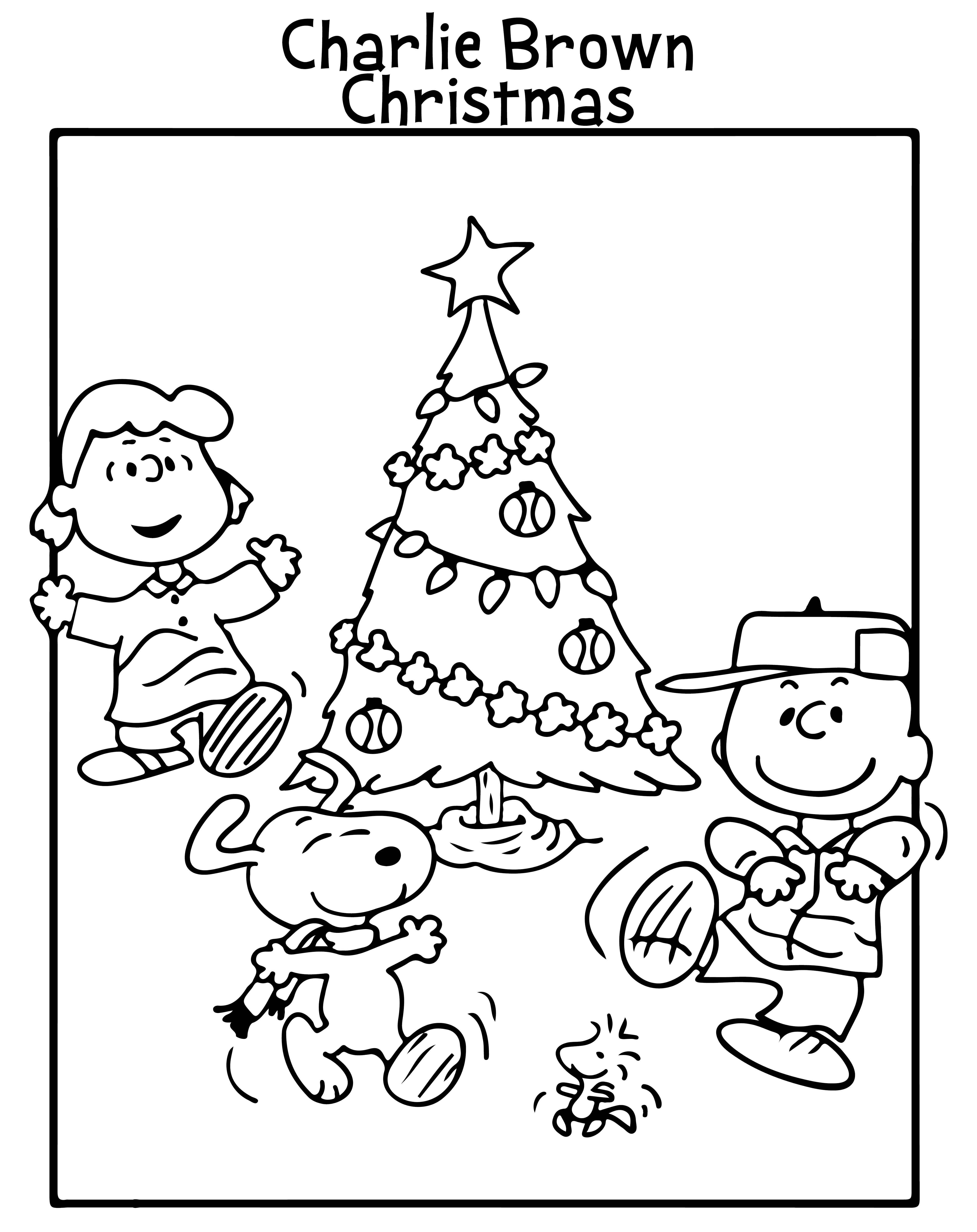 Charlie Brown Christmas Worksheets