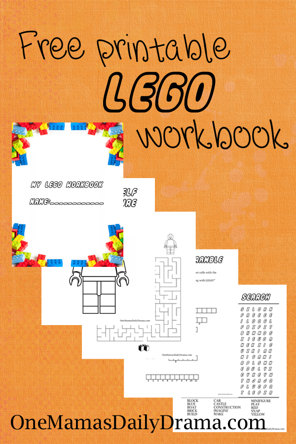LEGO Printable Workbook