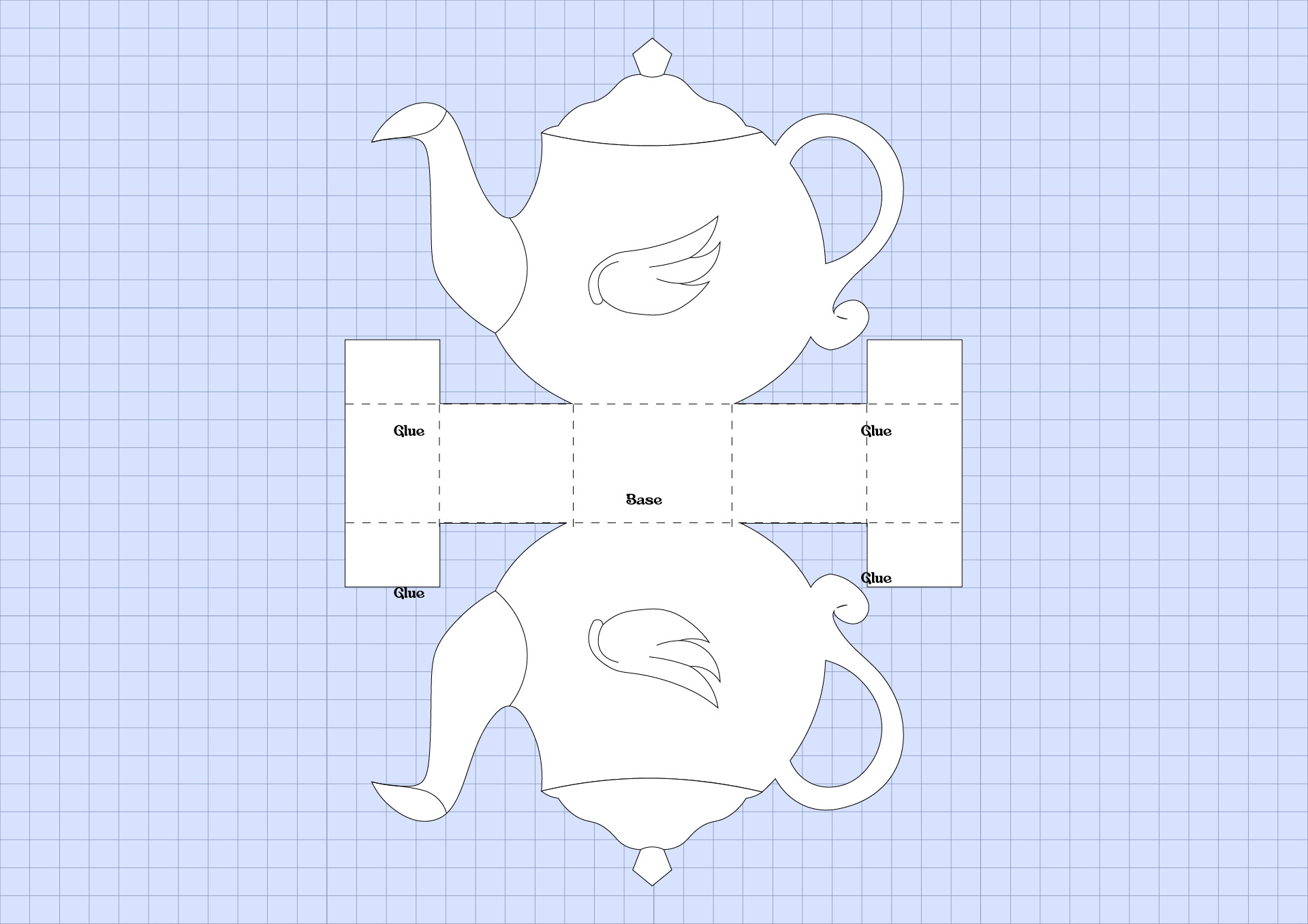 Paper Tea Cup Template