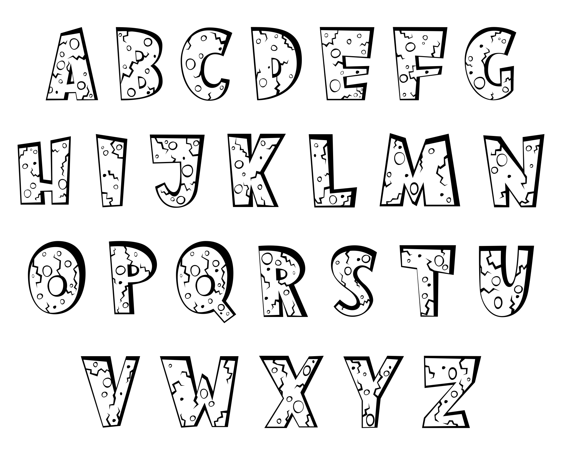 Uppercase Letter I Coloring Pages