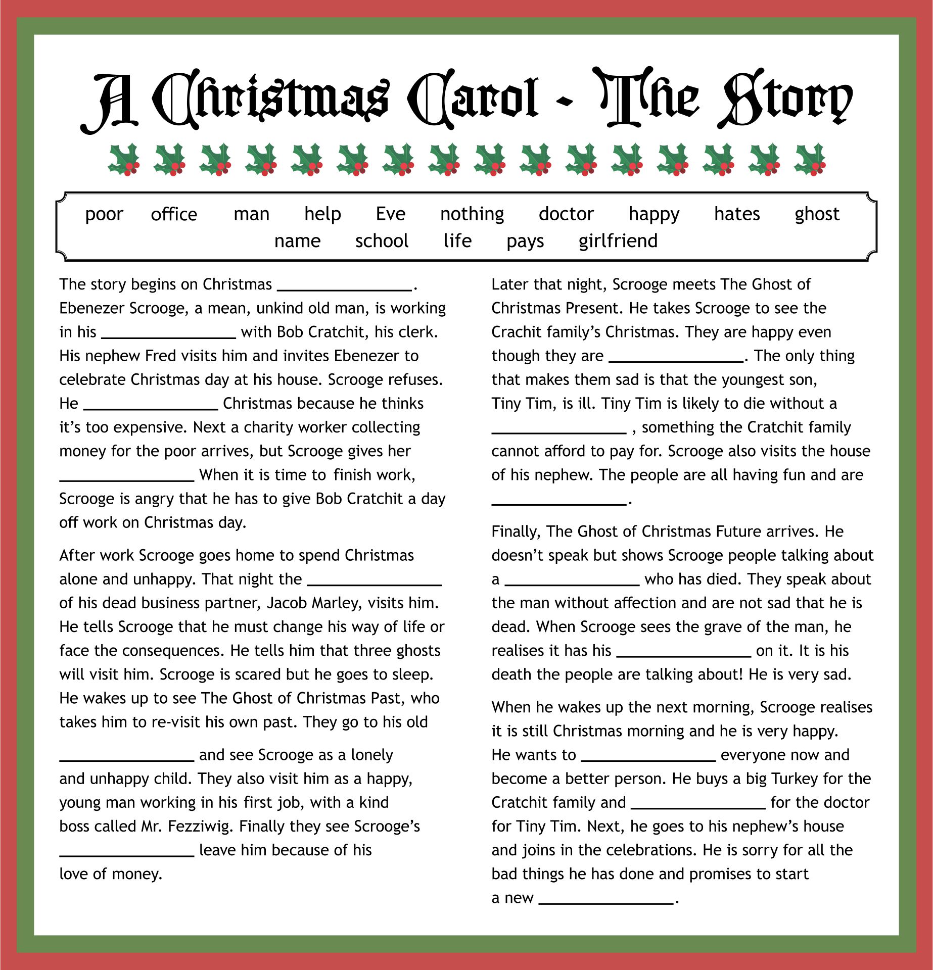 Blank Christmas Mad Libs 10 Free PDF Printables Printablee blank-christmas-mad-libs-10-free-pdf-printables-printablee