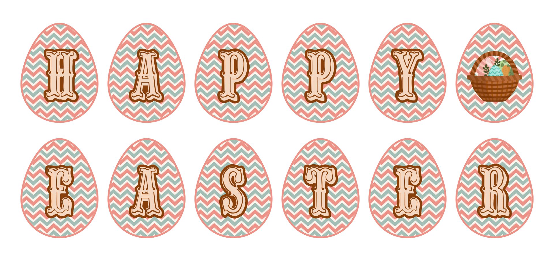  Printable Easter Banner