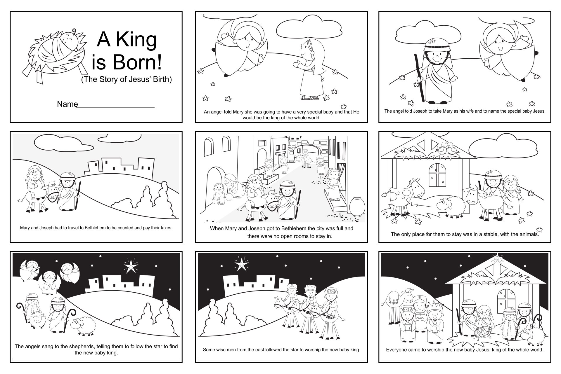 10 Best Nativity Story Printable Book Printablee 10-best-nativity-story-printable-book-printablee