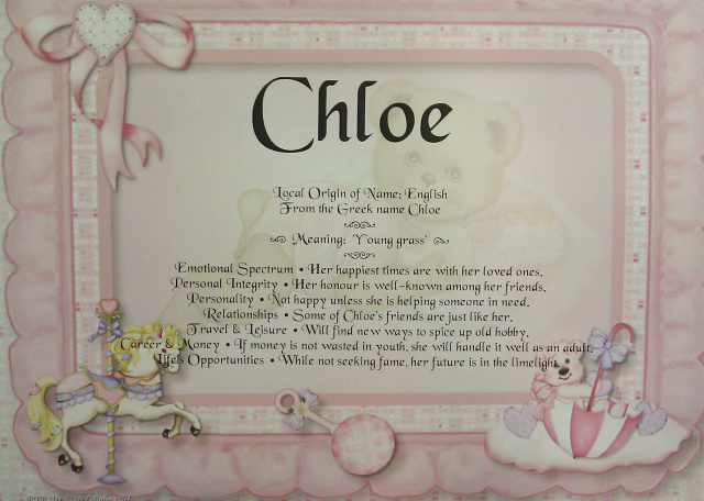 Personalized Baby Name Poems