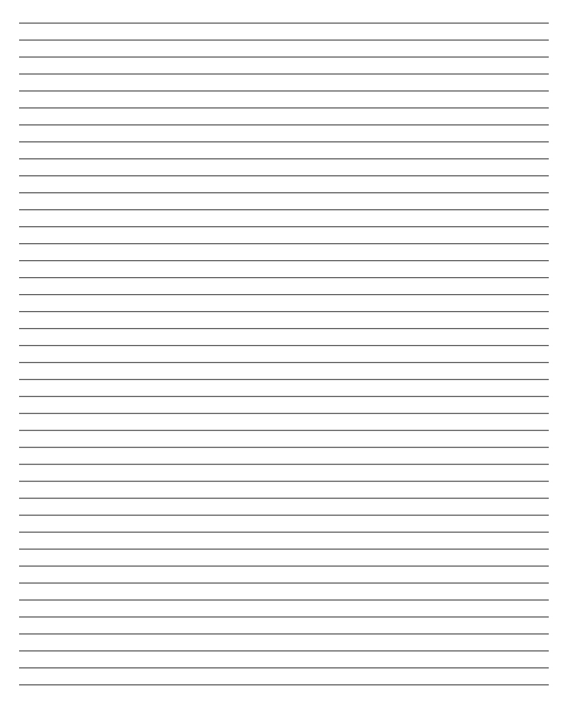 8 Best Images of Printable Sheet Of Lined Paper - Printable Lined Paper ...