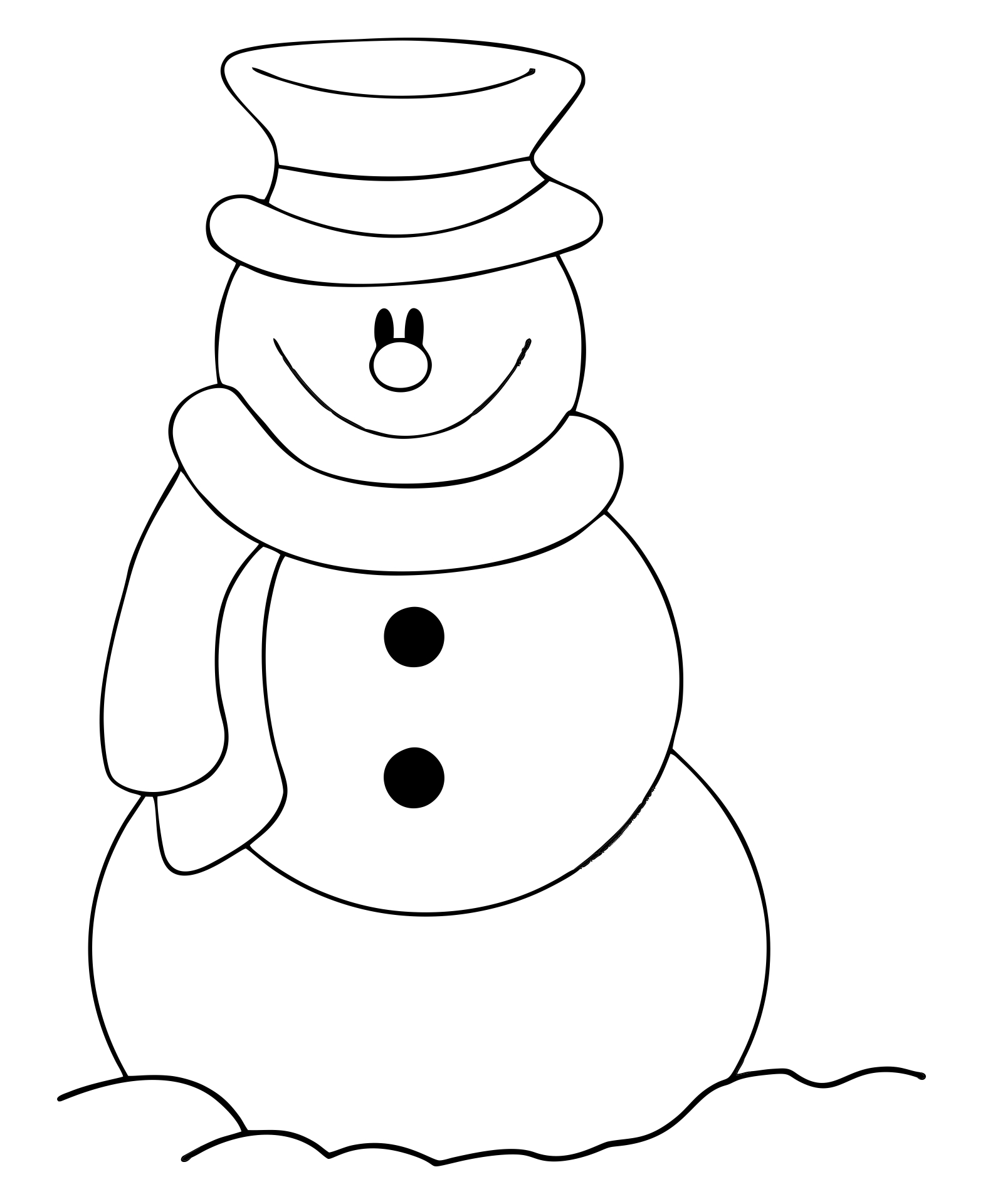 Christmas Snowman 10 Free PDF Printables Printablee christmas-snowman-10-free-pdf-printables-printablee