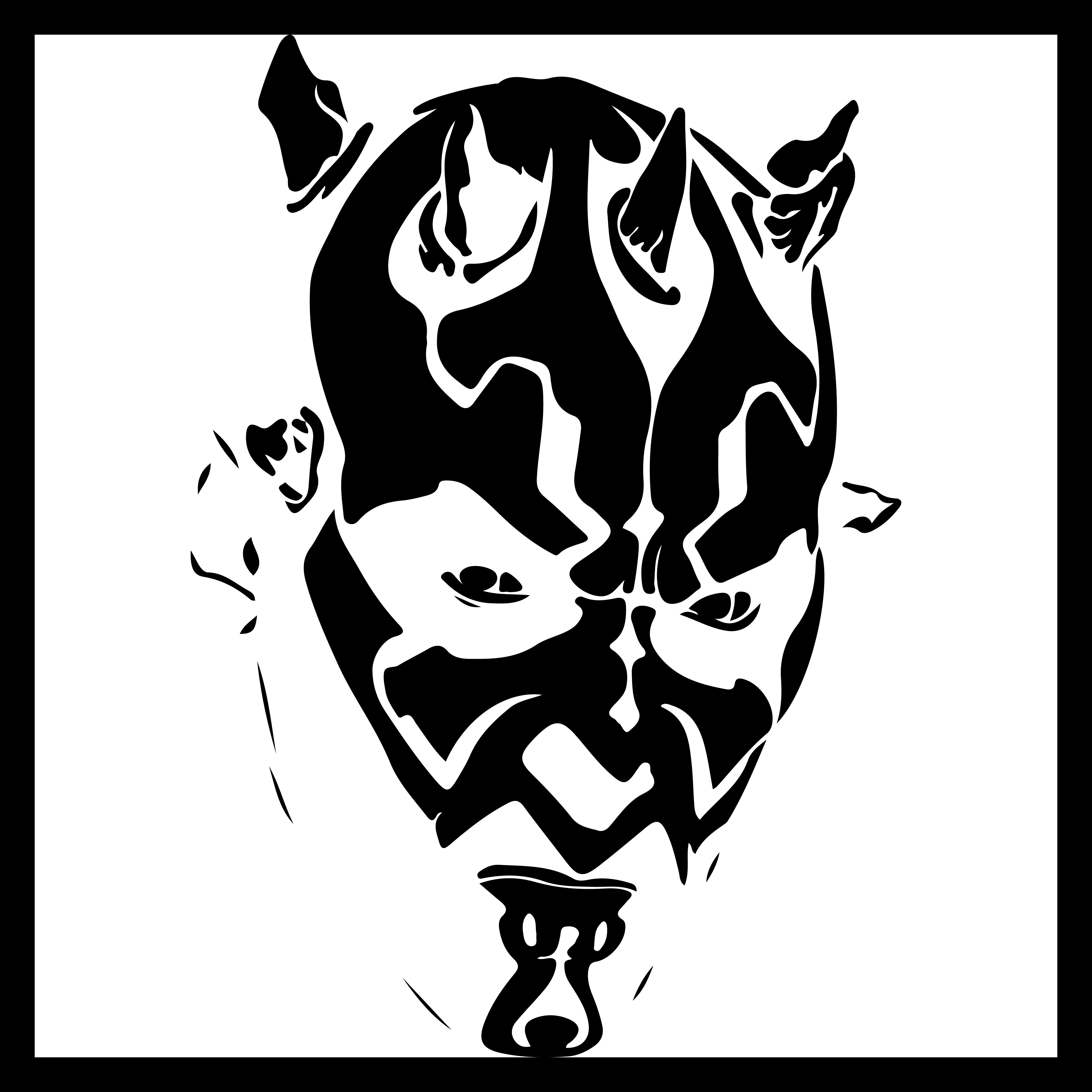 darth maul pumpkin stencil