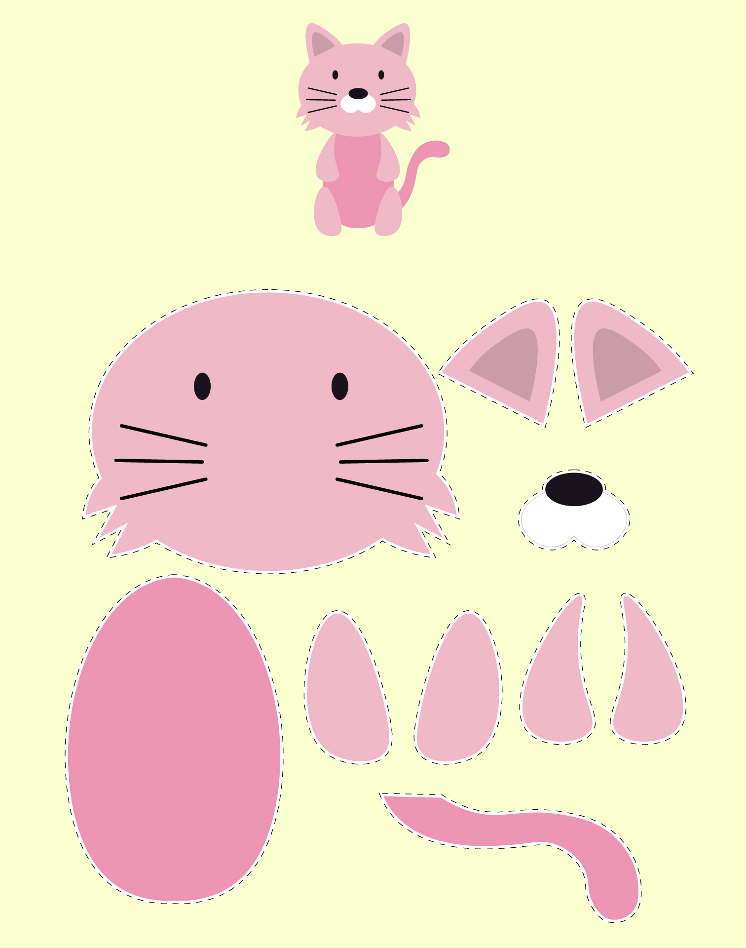 Sewing Patterns Cat 14 Free PDF Printables Printablee