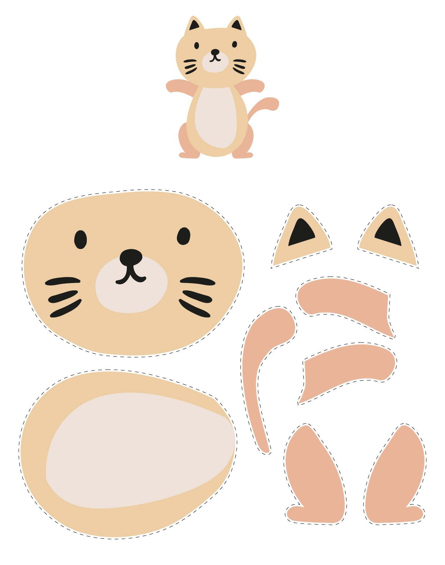 Sewing Patterns Cat 14 Free PDF Printables Printablee
