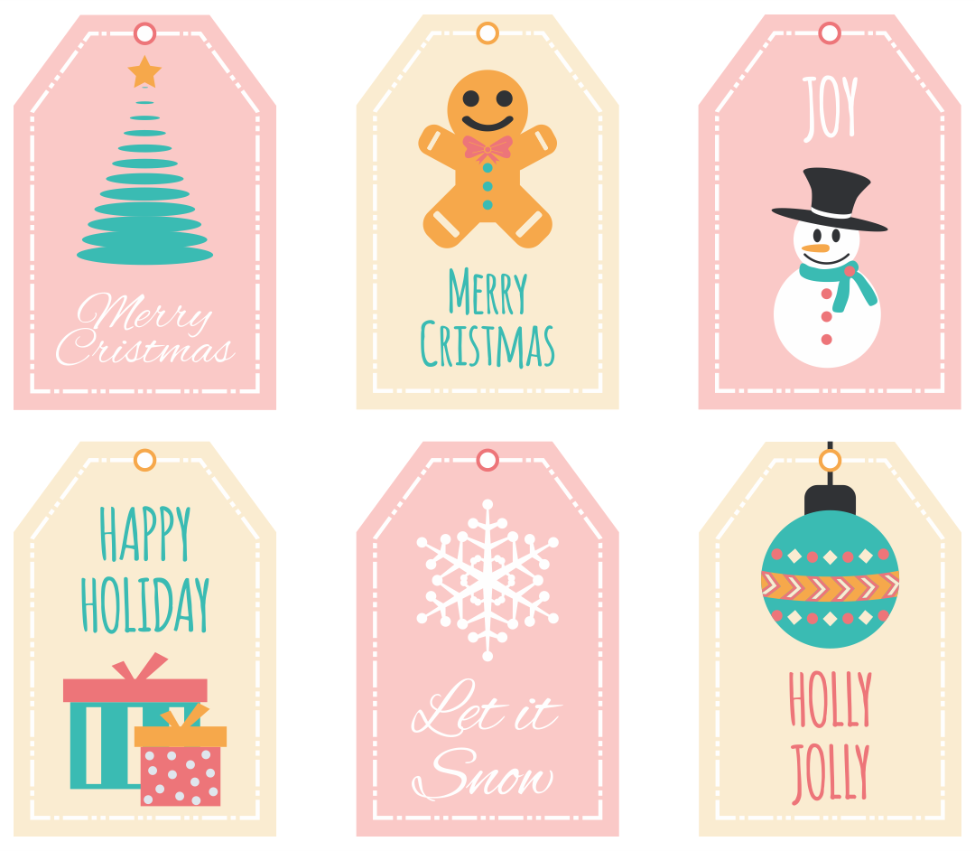  Printable Santa Gift Tags Christmas