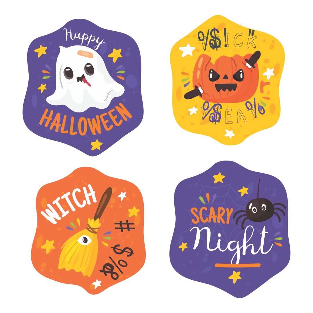 Printable Halloween Stickers