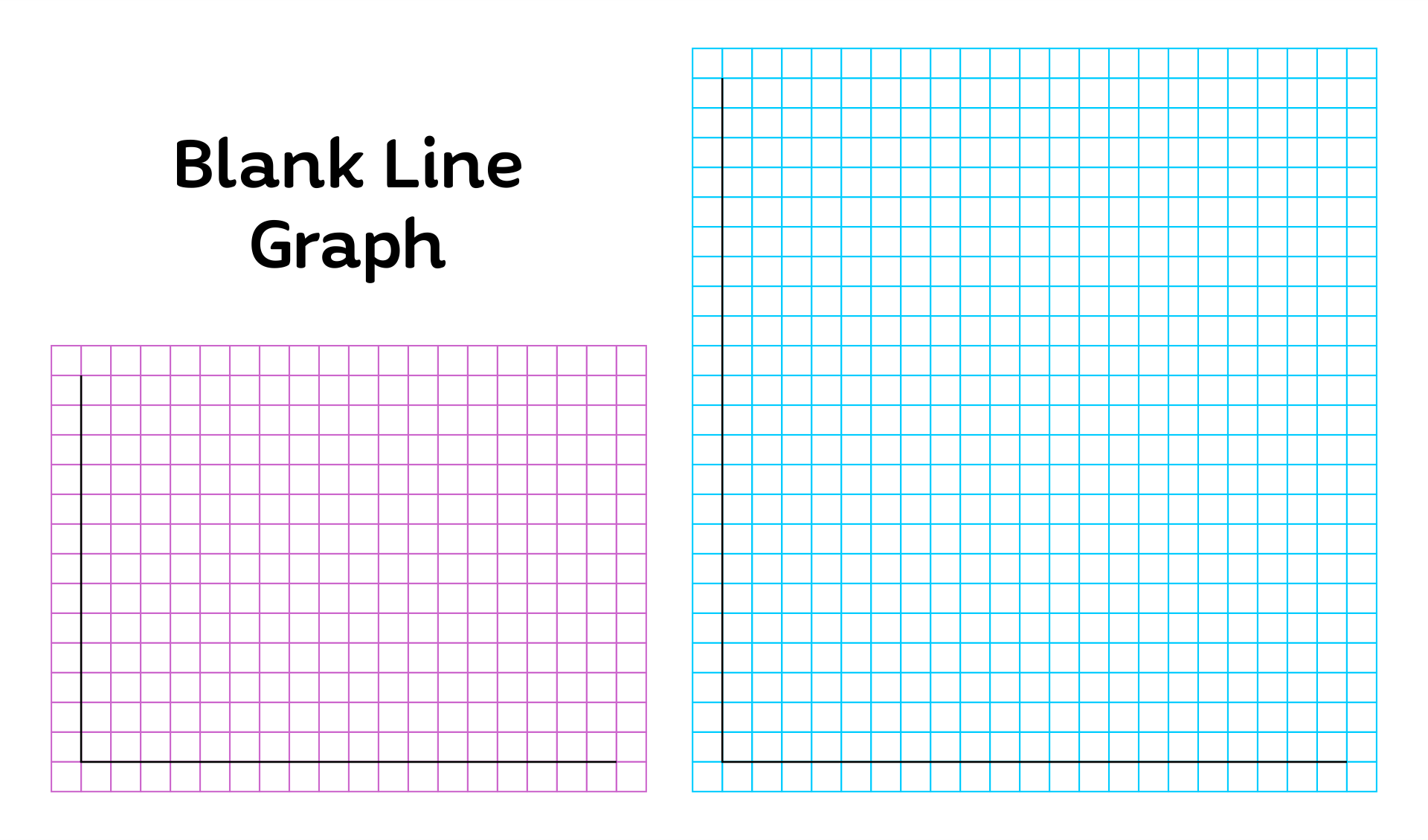 Printable Blank Line Charts