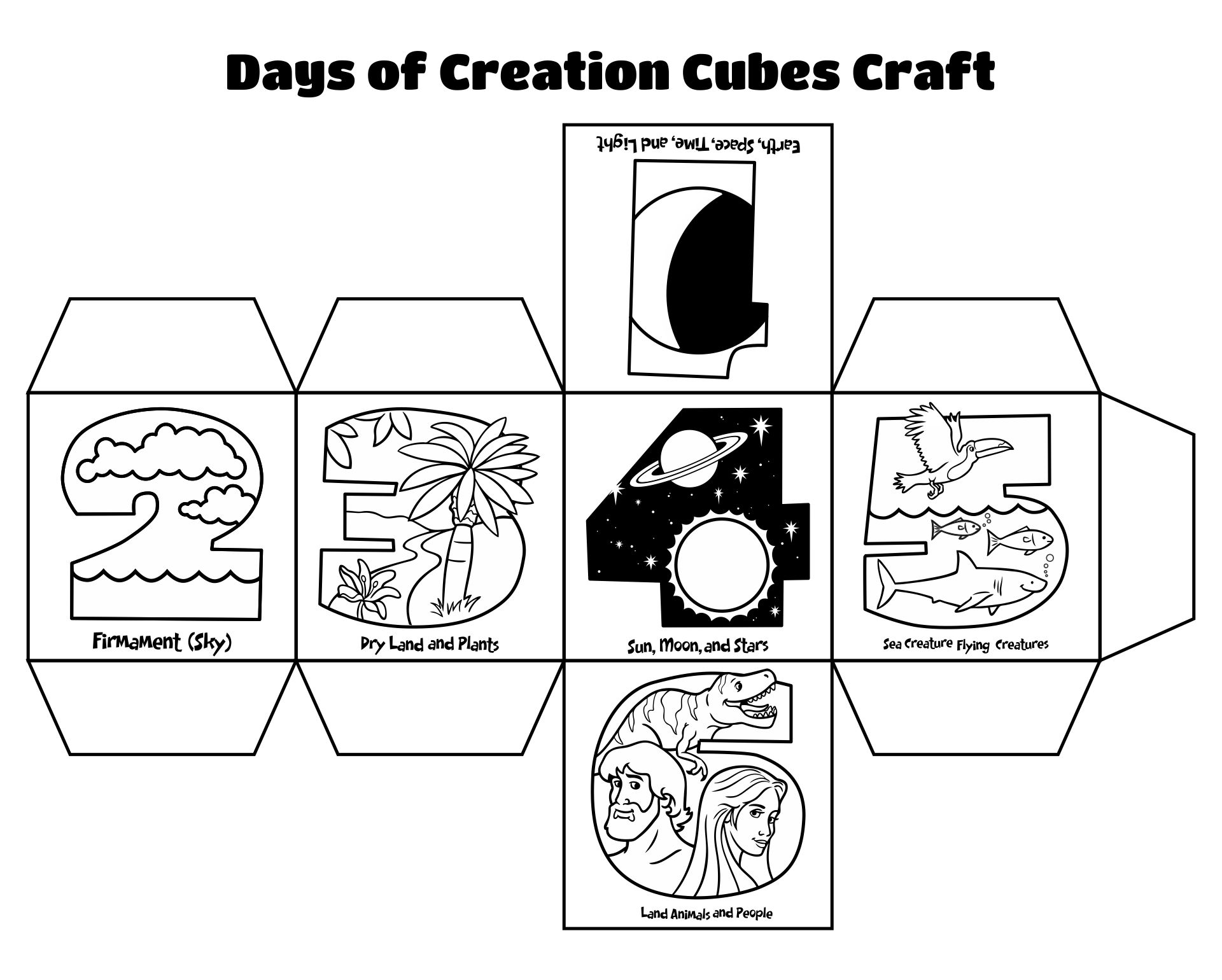 Bible Creation Crafts