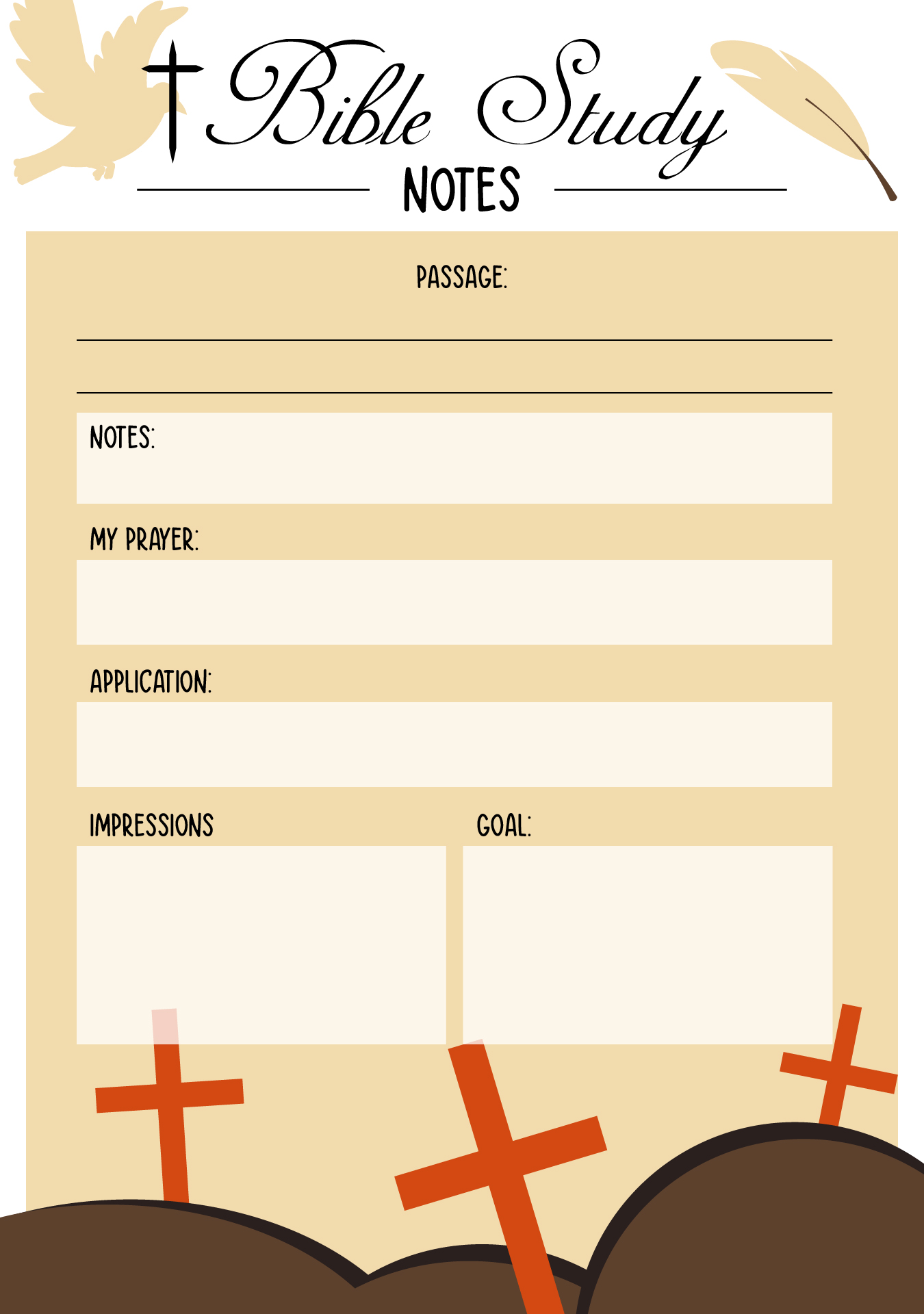 10 Best Printable Bible Study Notes PDF For Free At Printablee