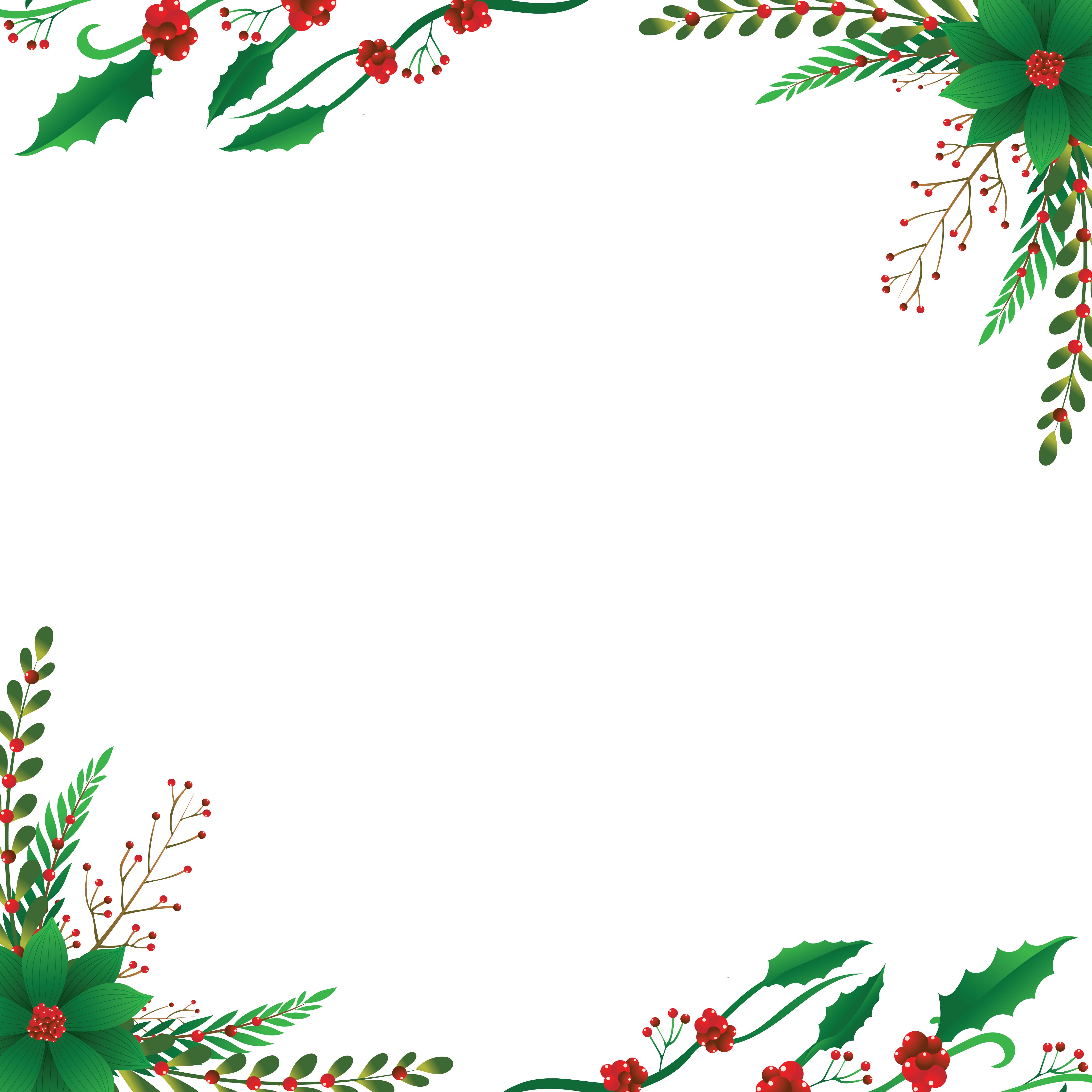 Free Printable Christmas Stationery Borders