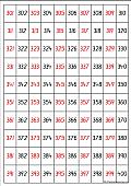 7 Best Images of Printable Number Grid 100- 200 - Printable Number Grid ...