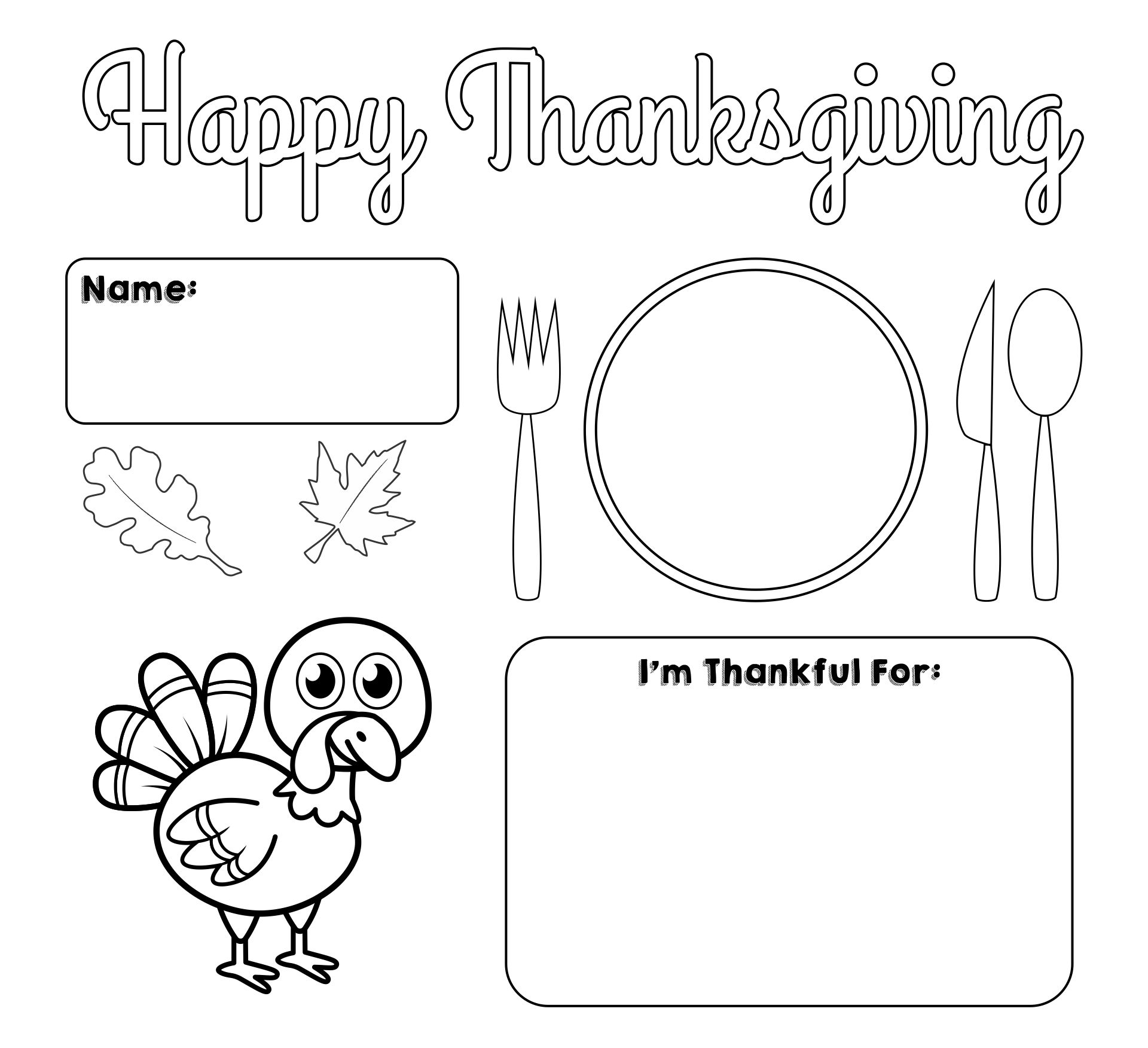 7 Best Printable Placemats To Color Printablee 7-best-printable-placemats-to-color-printablee